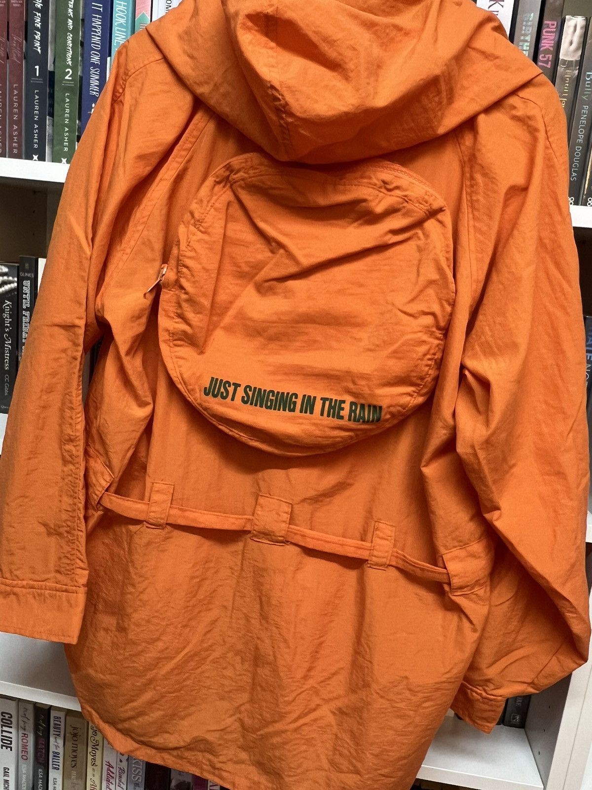 Vintage 2 in 1 Anorak Windbreaker ( Jacket + Bag ) Size US L / EU 52-54 / 3 - 4 Thumbnail