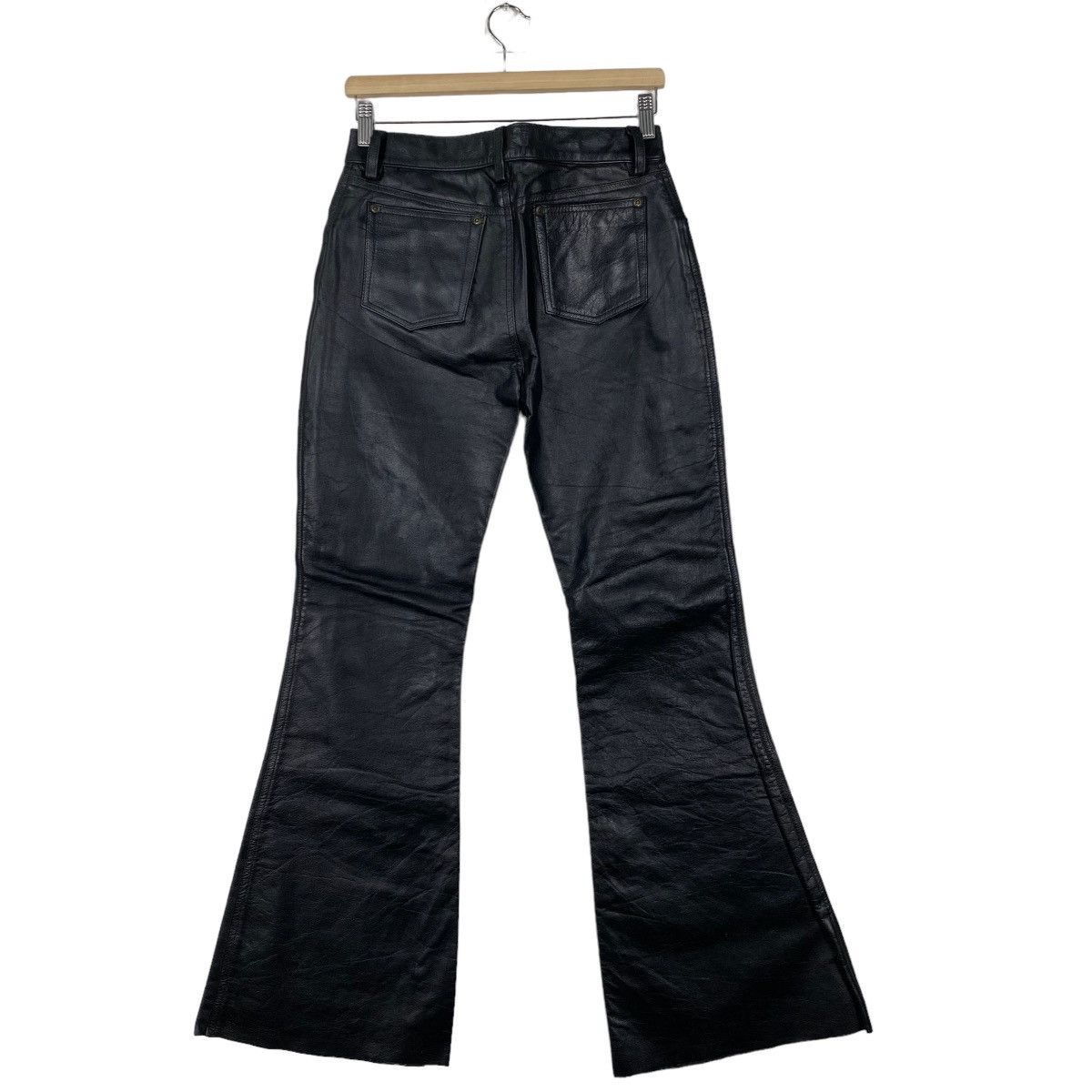 AC/DC × Genuine Leather × Leather ACDC flareleather pant Size US 30 / EU 46 - 4 Thumbnail