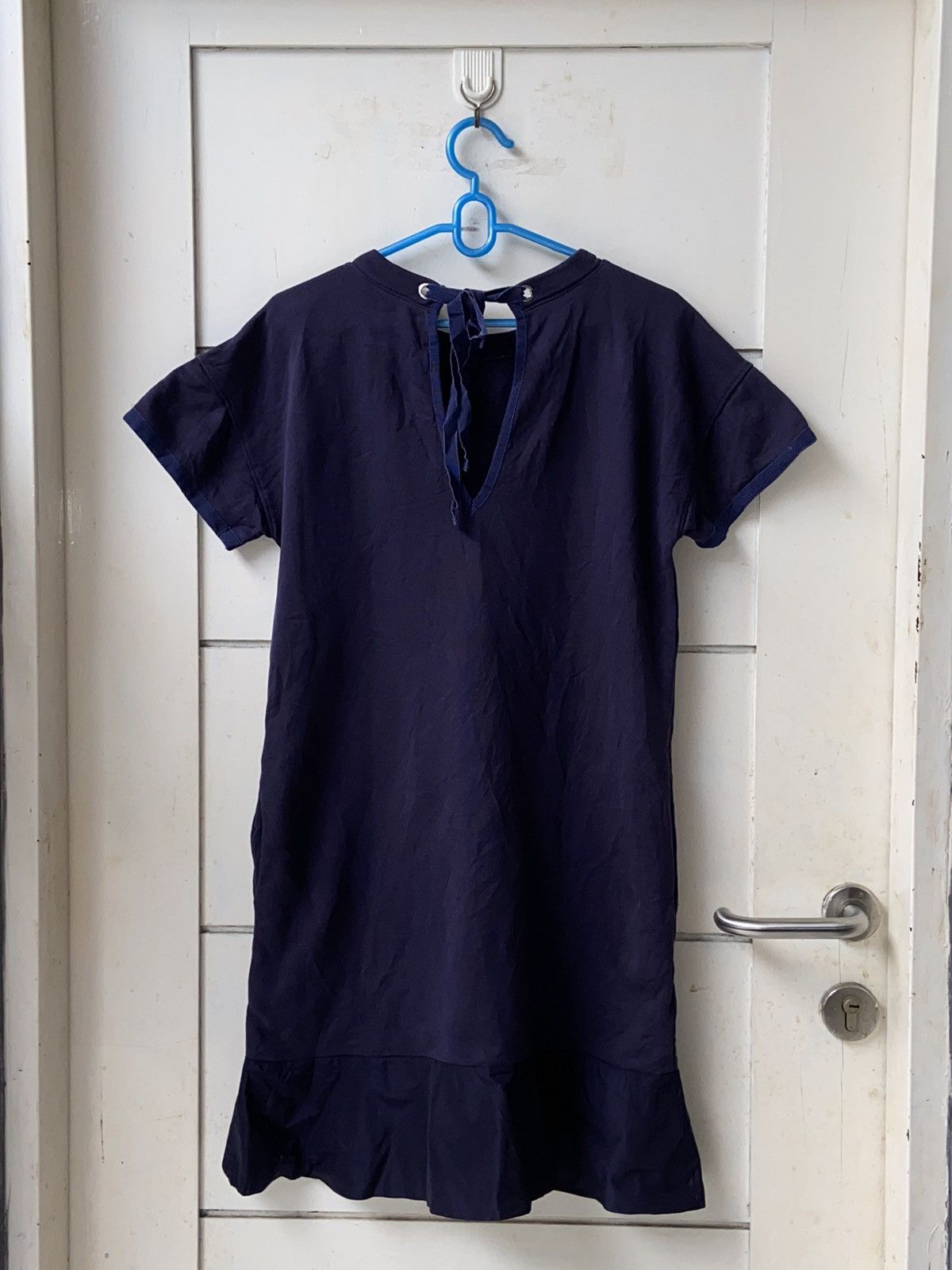 Moncler MONCLER Purple Midi Dress Size US S / EU 44-46 / 1 - 15 Thumbnail