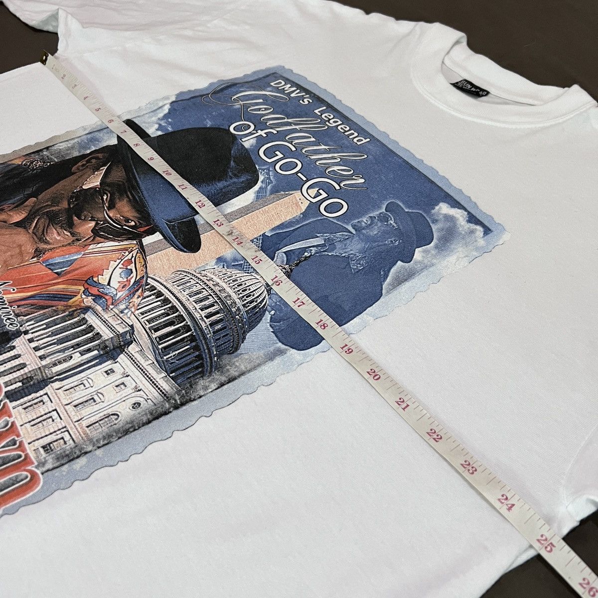 Band Tees Vintage Y2K Chuck Brown Godfather of go-go Soul Jazz Funk Size US XXL / EU 58 / 5 - 8 Thumbnail