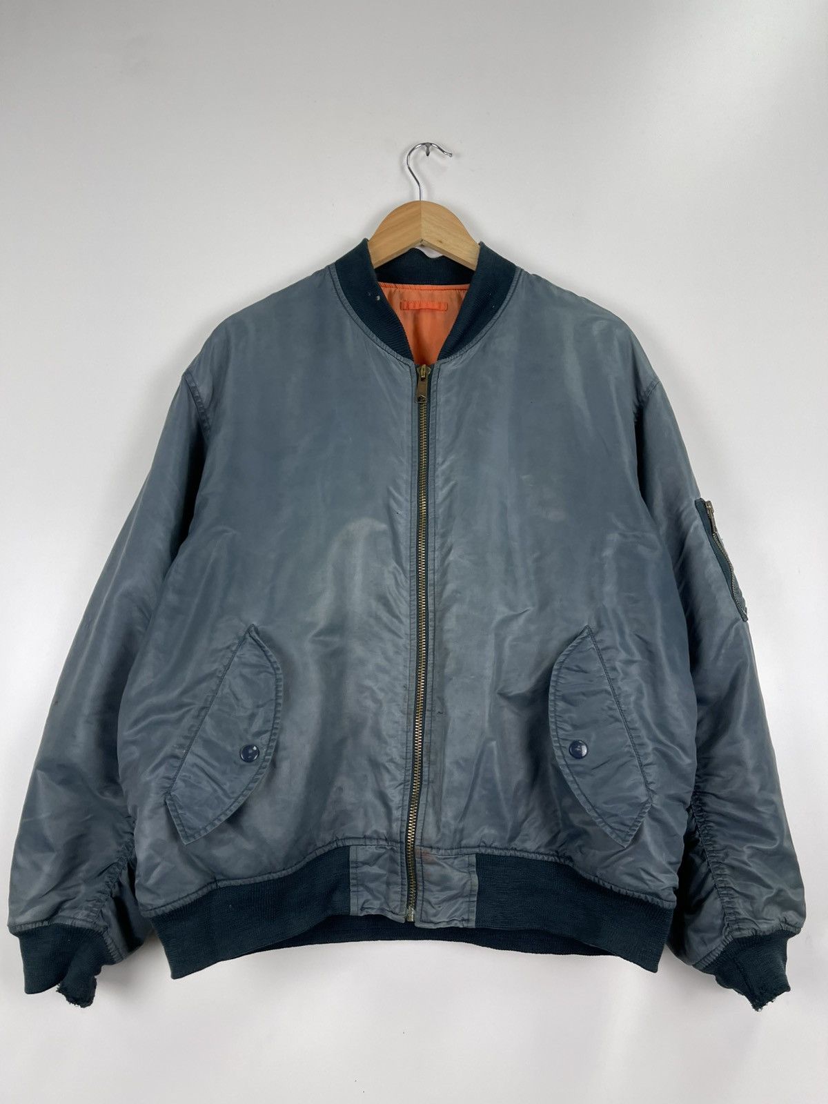 Uniqlo × Vintage Vintage Uniqlo Bomber Jacket Size US L / EU 52-54 / 3 - 3 Thumbnail