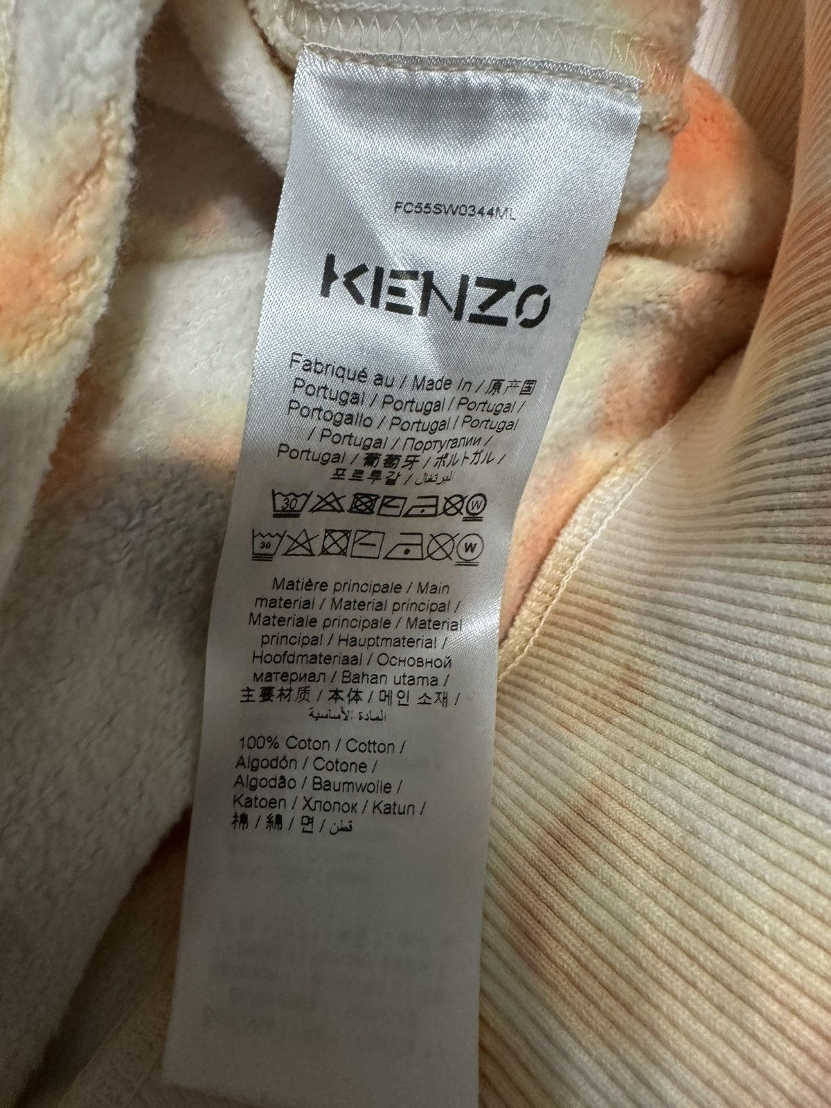 Kenzo Kenzo tie dye sweatshirt Size US L / EU 52-54 / 3 - 3 Thumbnail