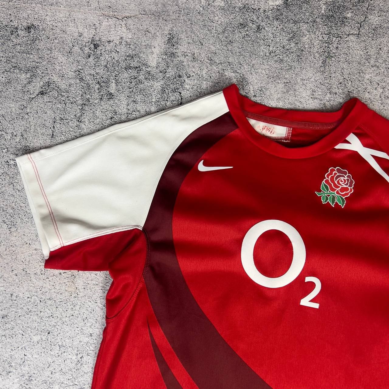 Nike Nike England Rugby Shirt Young Size XL (158-170cm) Red ` Size US XL / EU 56 / 4 - 2 Thumbnail
