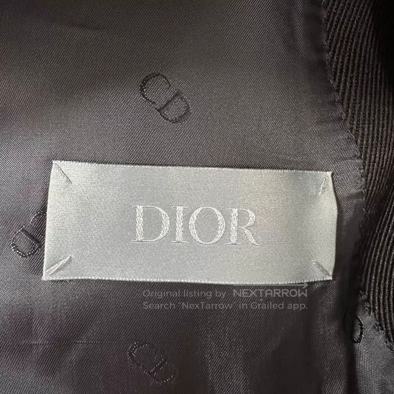 Dior Dior 23fw mocha brown streamer wool pullover jacket Size US M / EU 48-50 / 2 - 7 Thumbnail