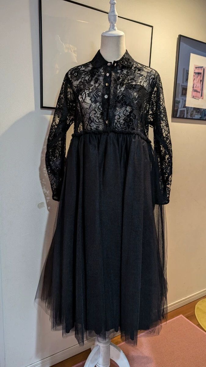 Comme des Garcons Comme Des Garcons Lace tulle dress Size M / US 6-8 / IT 42-44 - 3 Thumbnail