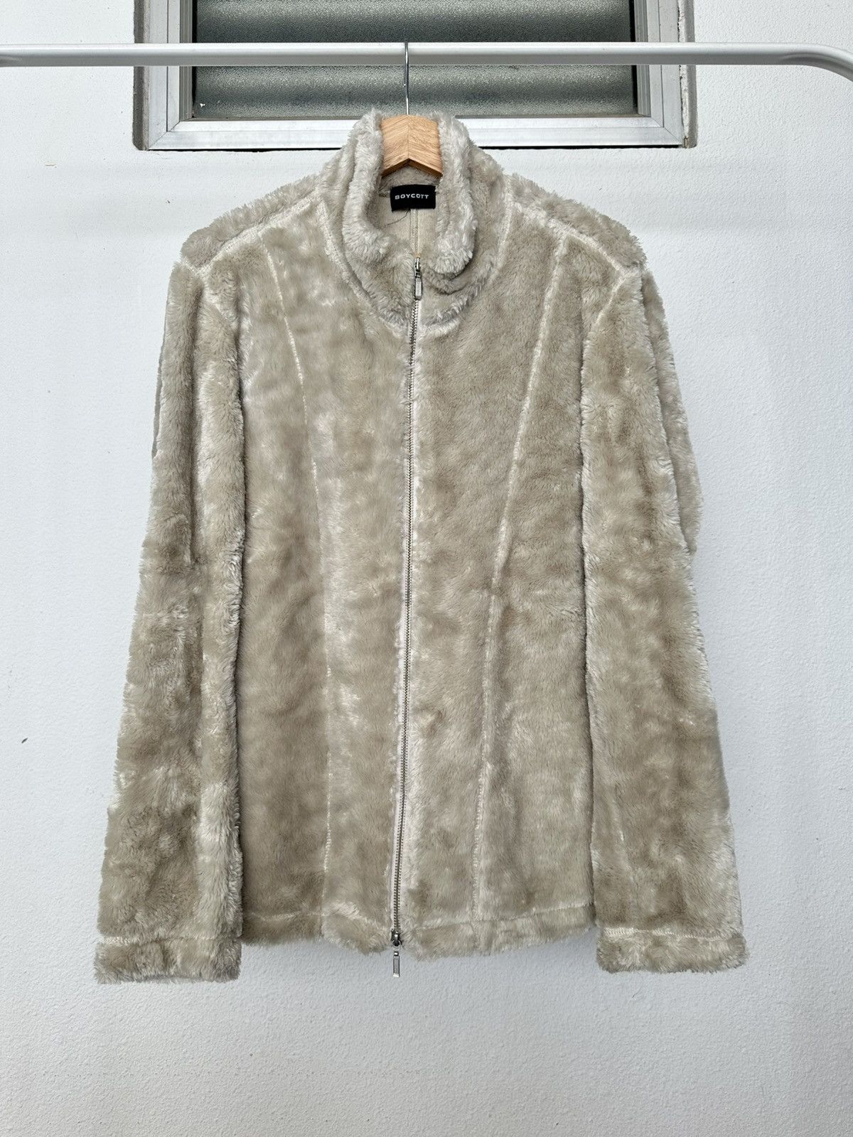 Boycott 00's Boycott fleece shaggy zipper jacket Size US M / EU 48-50 / 2 - 13 Thumbnail