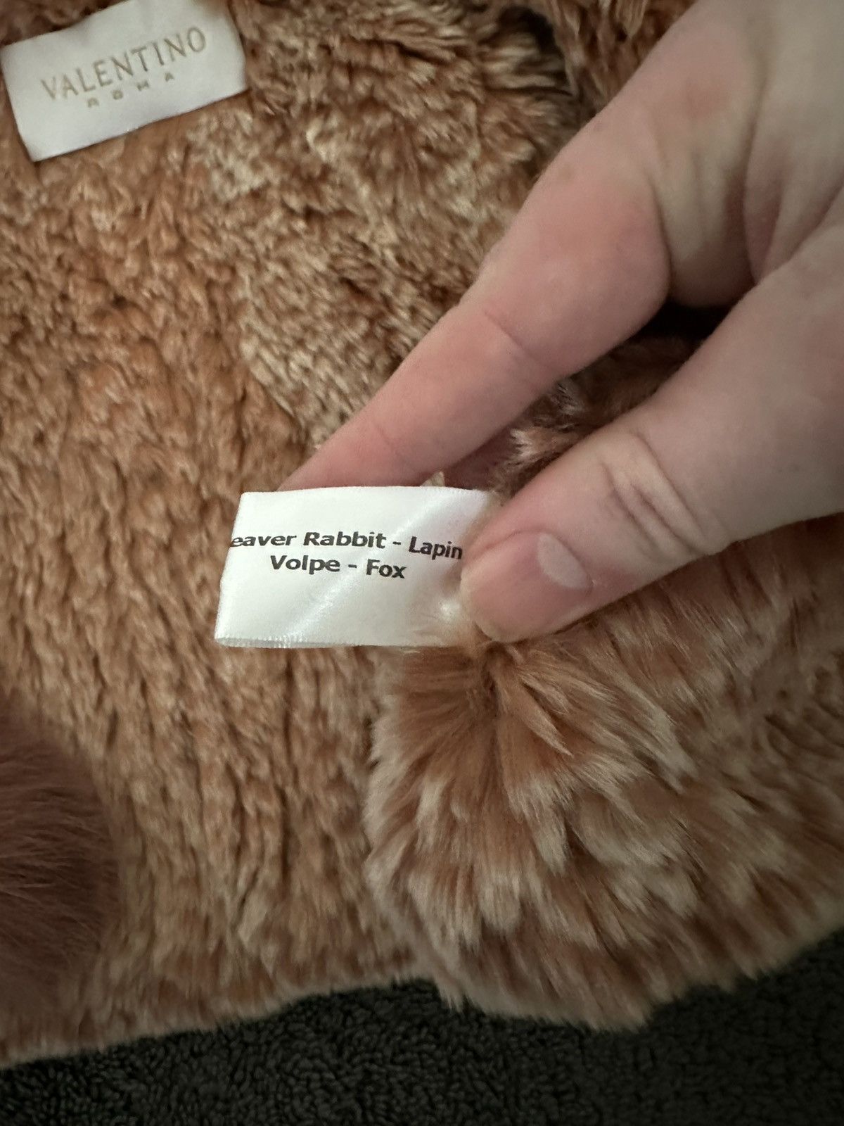 Valentino Archive Valentino Fox and Beaver Rabbit Fur Vest Vintage Size S / US 4 / IT 40 - 4 Thumbnail