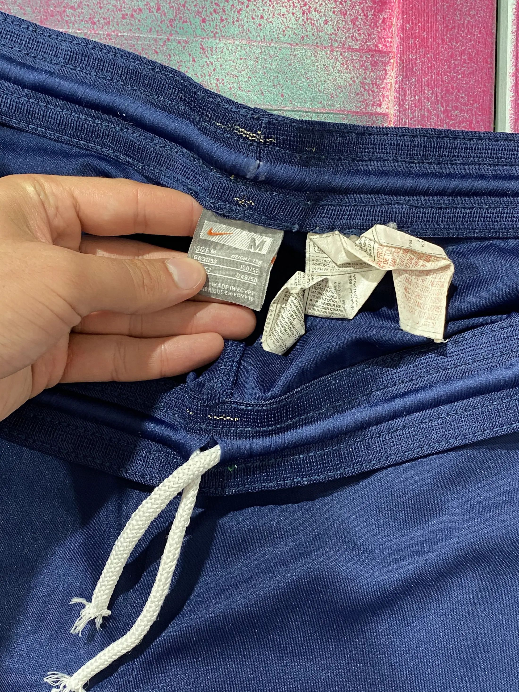 Nike × Vintage Vintage Y2K Nike Blue Shorts Size US 34 / EU 50 - 4 Thumbnail