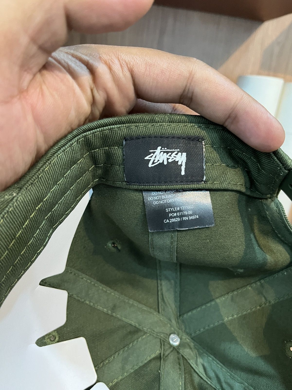 Stussy Cap Stussy 93 Slick Crown Low Pro Size ONE SIZE - 6 Thumbnail