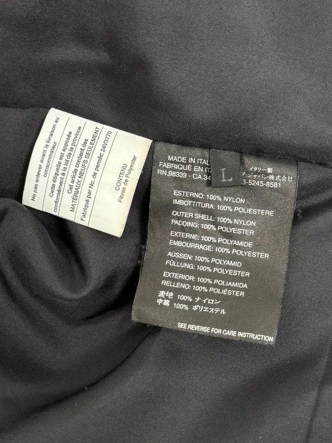 Prada 2000s Prada Black Minimal Nylon Bomber Jacket Size US L / EU 52-54 / 3 - 11 Thumbnail