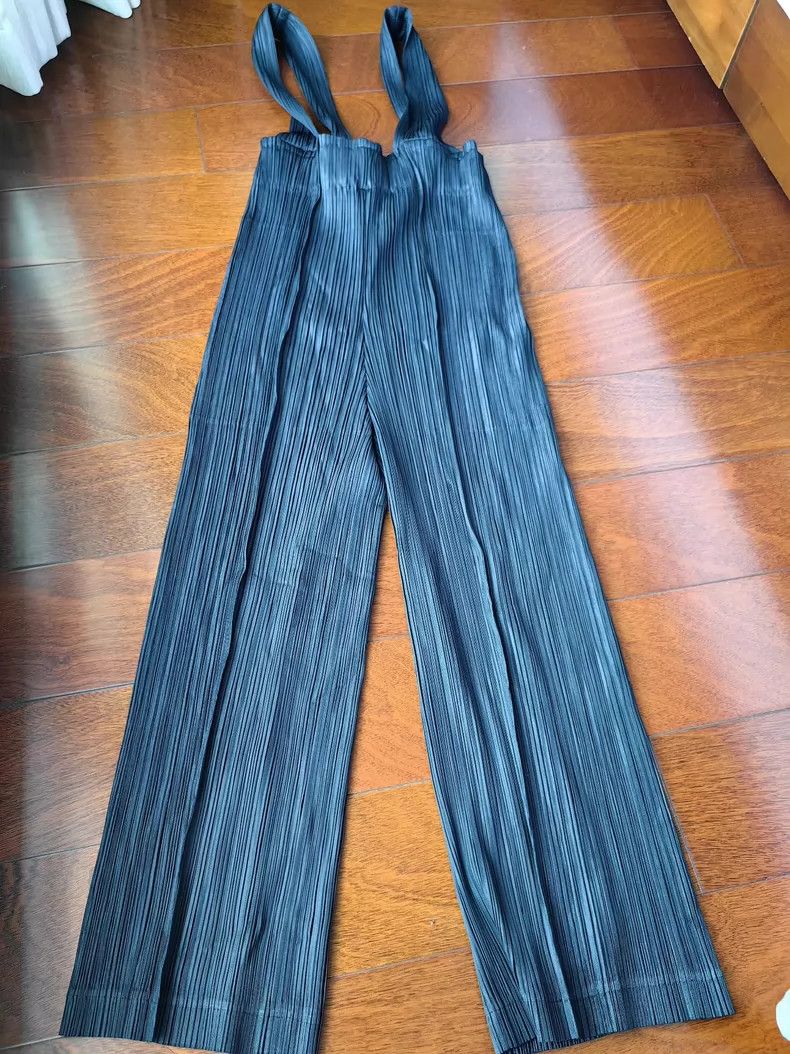Issey Miyake Issey Miyake size:2 Black overalls Size 42" / US 20 - 2 Thumbnail