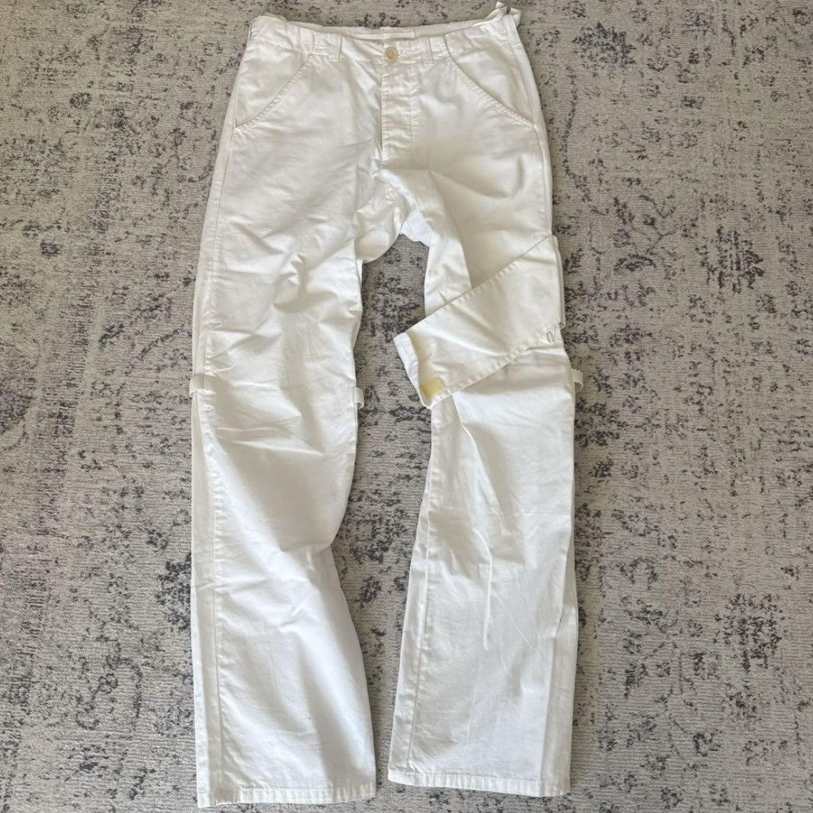 Helmut Lang HELMUT LANG Bondage Pants 1999 Size US 44 / EU 60 - 1 Thumbnail