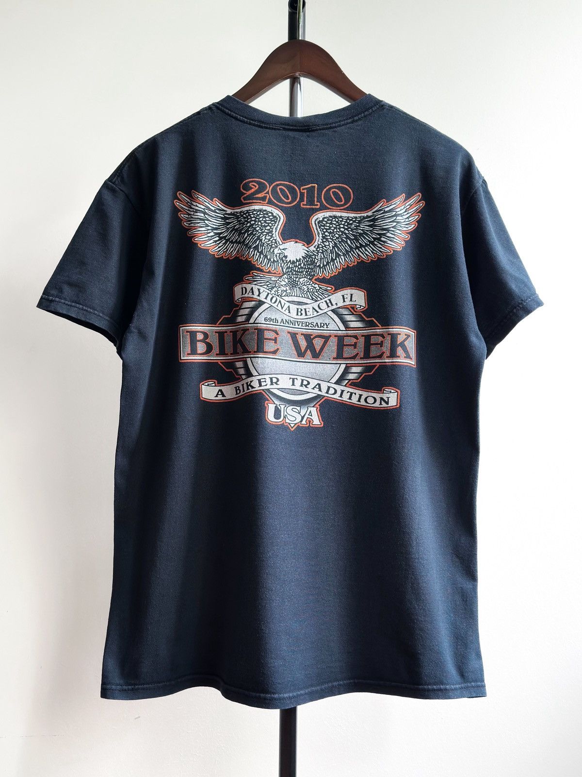 Harley Davidson Vintage Bike Week 2010 Daytona Beach Florida USA Tee Size US L / EU 52-54 / 3 - 1 Thumbnail