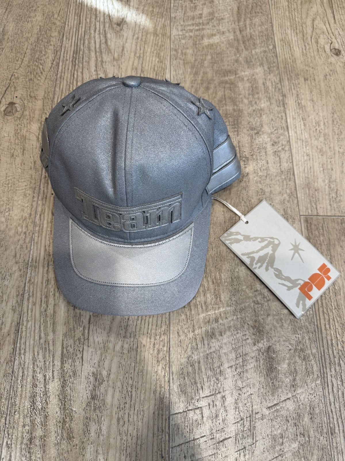 PDF PDF “Team” Racing Silver Hat Size ONE SIZE - 5 Thumbnail
