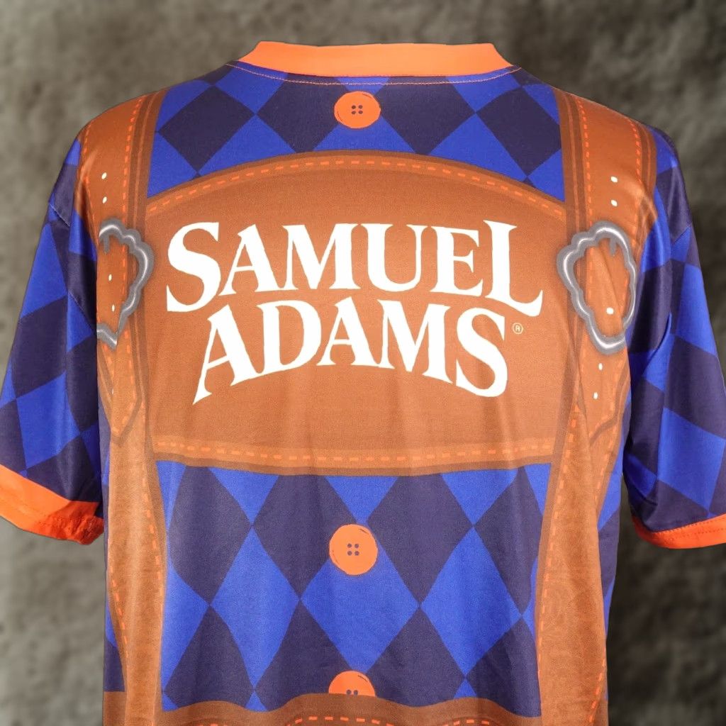 Vintage Samuel Adams Shirt Adult Medium Oktoberfest Lederhosen Costume Beer Graphic Tee Size US M / EU 48-50 / 2 - 1 Thumbnail