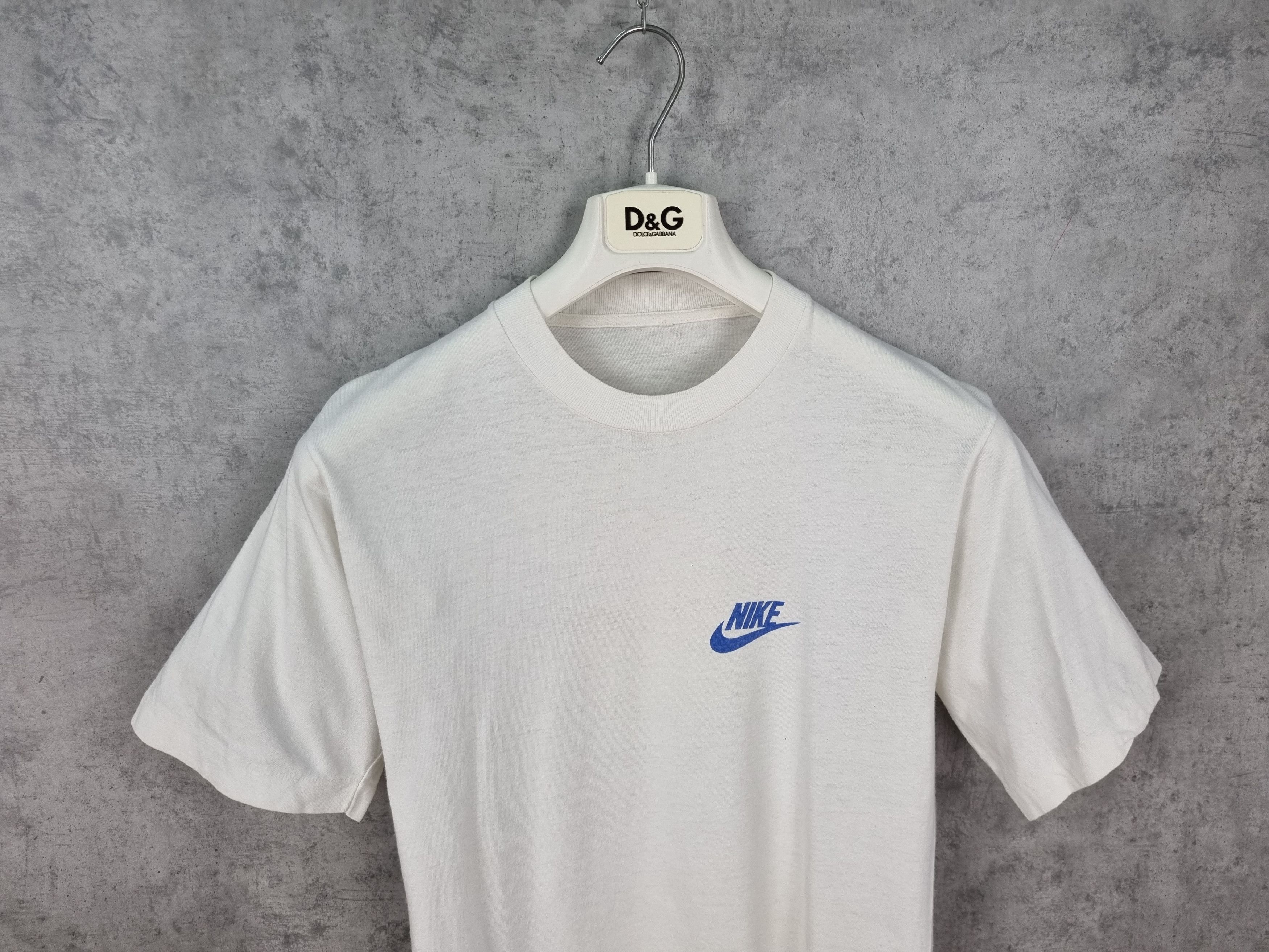 Vintage 🌈 90s Single Stitch Rainbow Nike Print Rare Tee Shirt Size S / US 4 / IT 40 - 6 Thumbnail