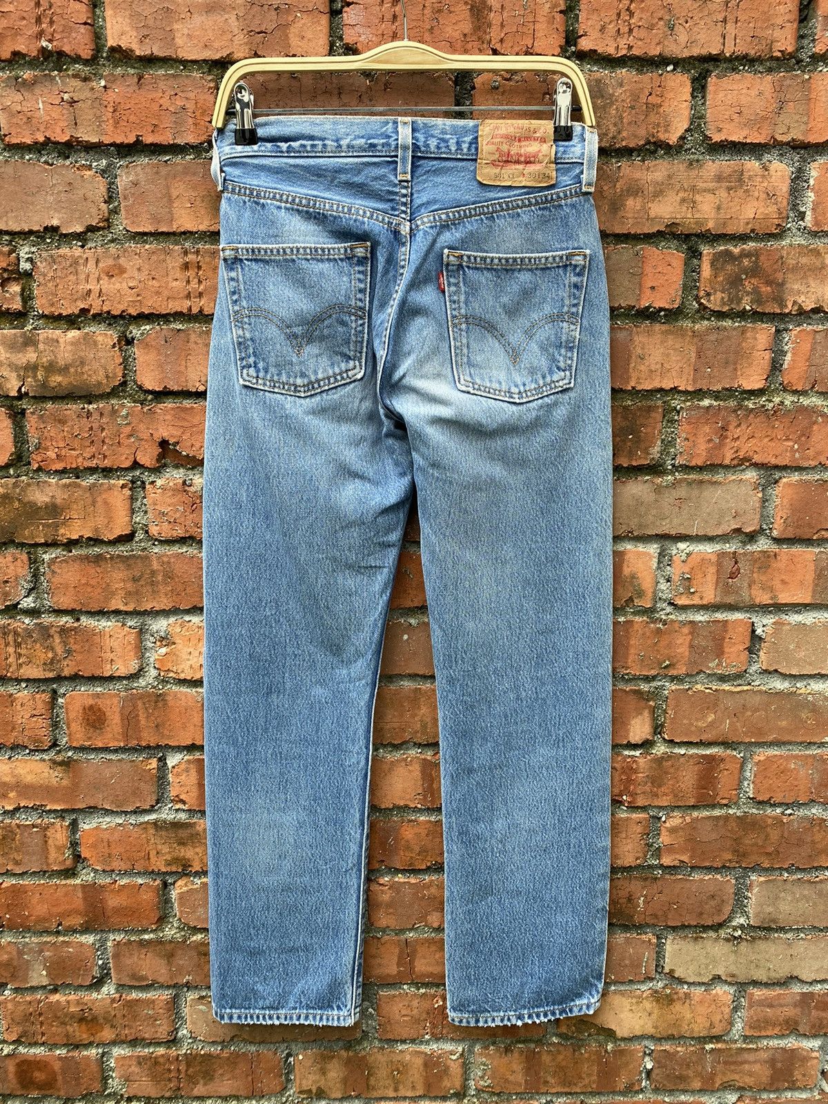 Levi's × Levi's Vintage Clothing × Vintage W29x31 vintage levi's 501xx 90s Size US 29 - 2 Thumbnail