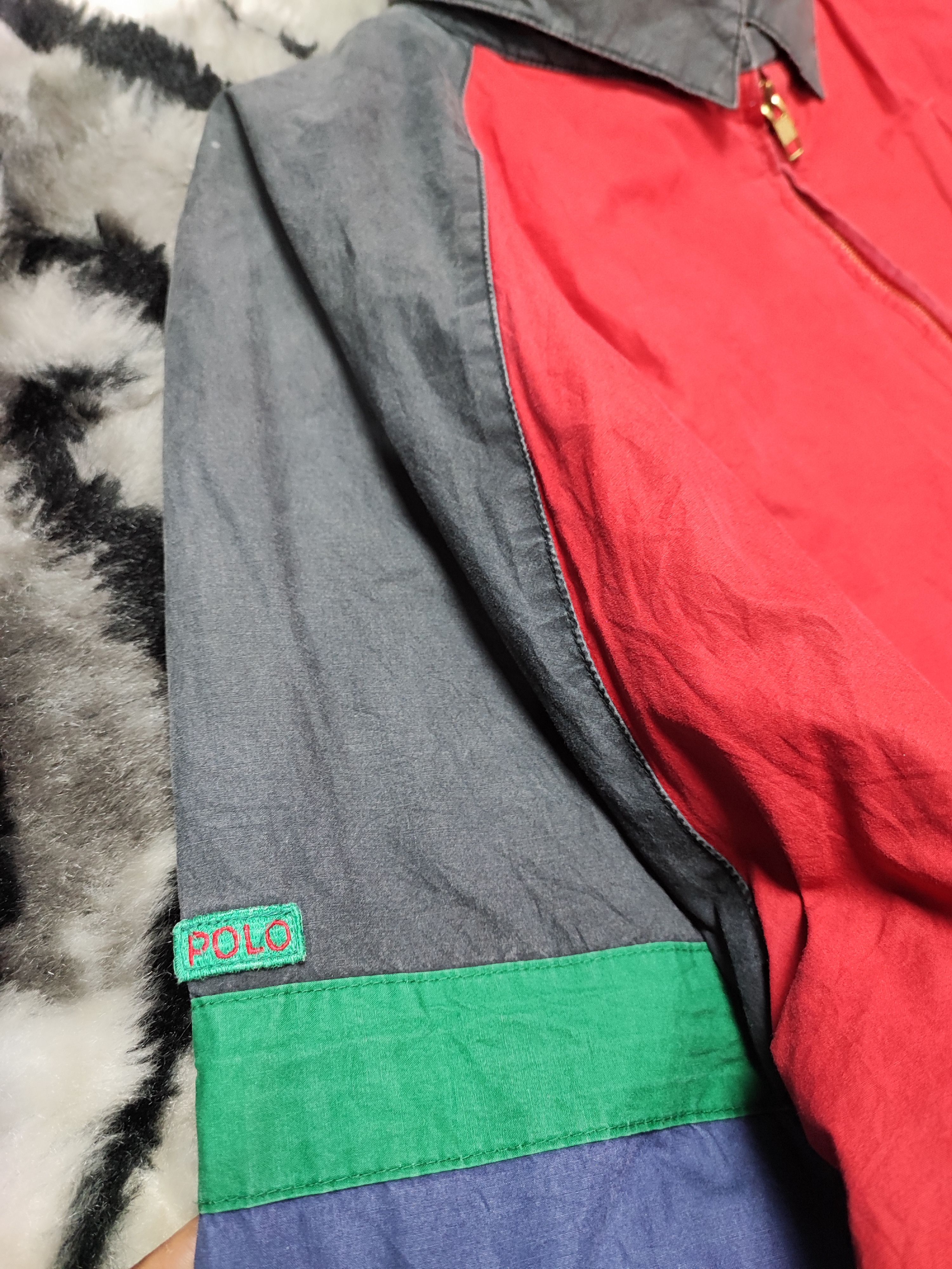 Polo Ralph Lauren Vintage Polo Ralph Lauren Jacket Windbreaker Colour Way Size US L / EU 52-54 / 3 - 6 Thumbnail