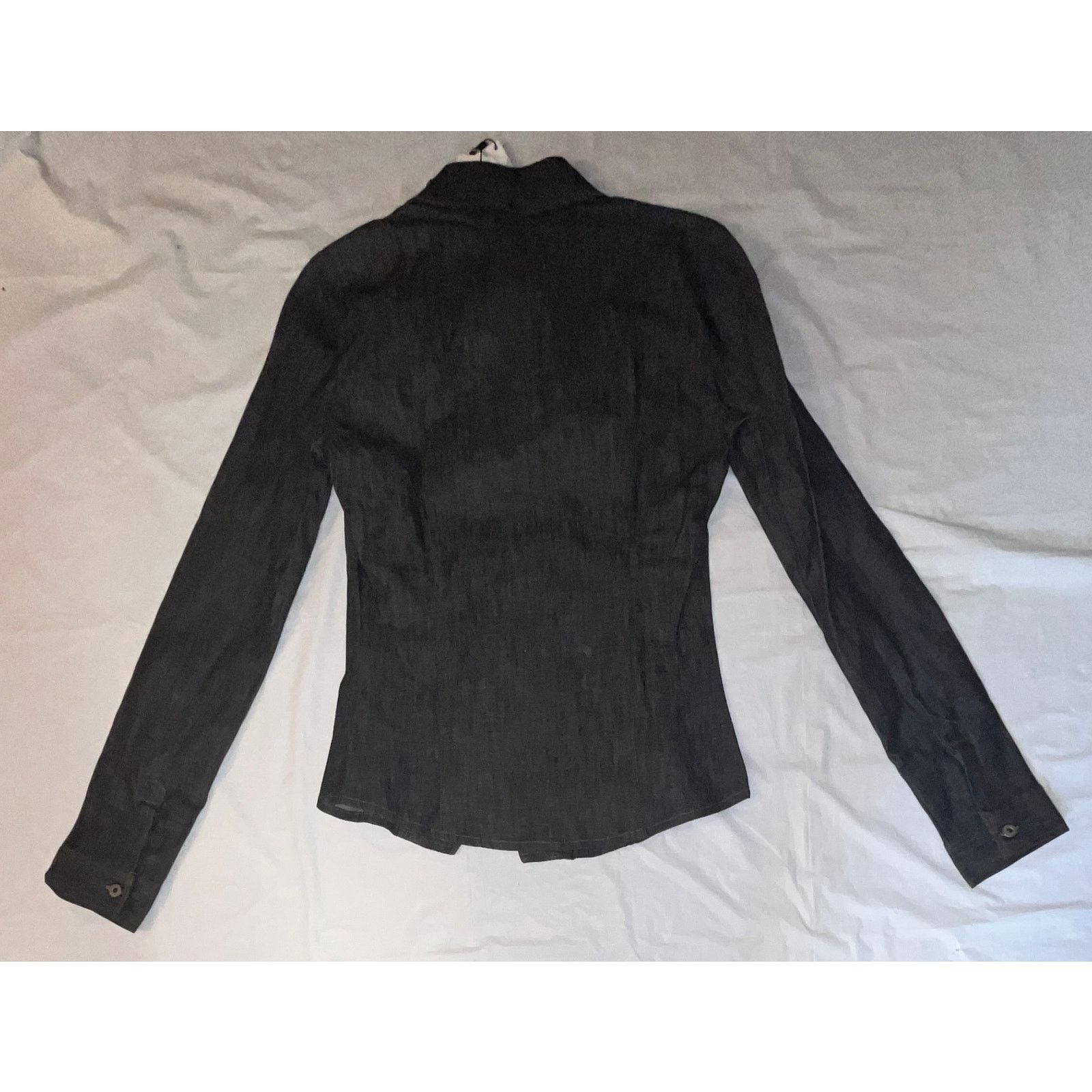 Dolce & Gabbana Vintage Y2K Dolce & Gabbana Black Dark Wash Denim Size S / US 4 / IT 40 - 4 Thumbnail