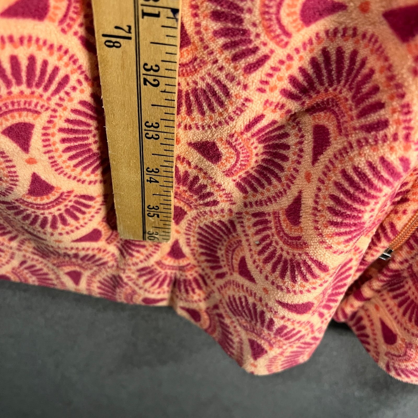 Other Stan Herman Printed Whisper Terry Zip Lounger Coral Size M / US 6-8 / IT 42-44 - 4 Thumbnail