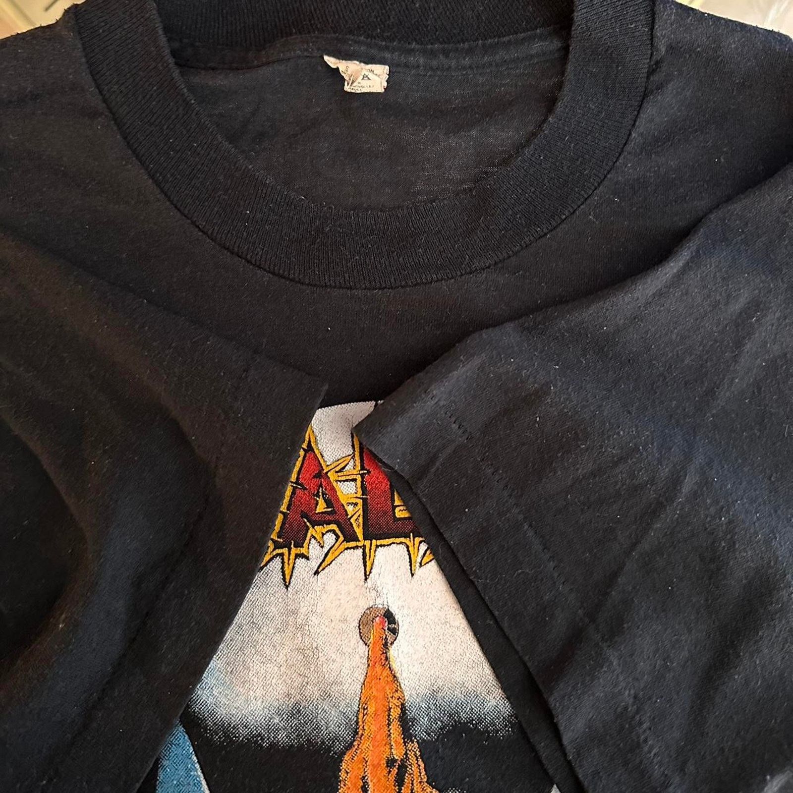 Band Tees × Vintage Vintage Metalhead Skeleton Shirt Size US M / EU 48-50 / 2 - 8 Thumbnail