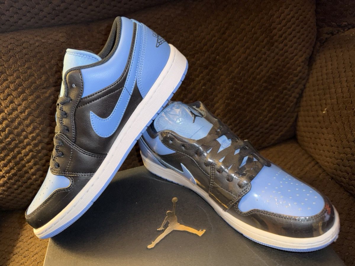 Jordan Brand Nike Air Jordan 1 “UNC Blue” black/university blue NEW w/Box Size US 9 / EU 42 - 7 Thumbnail