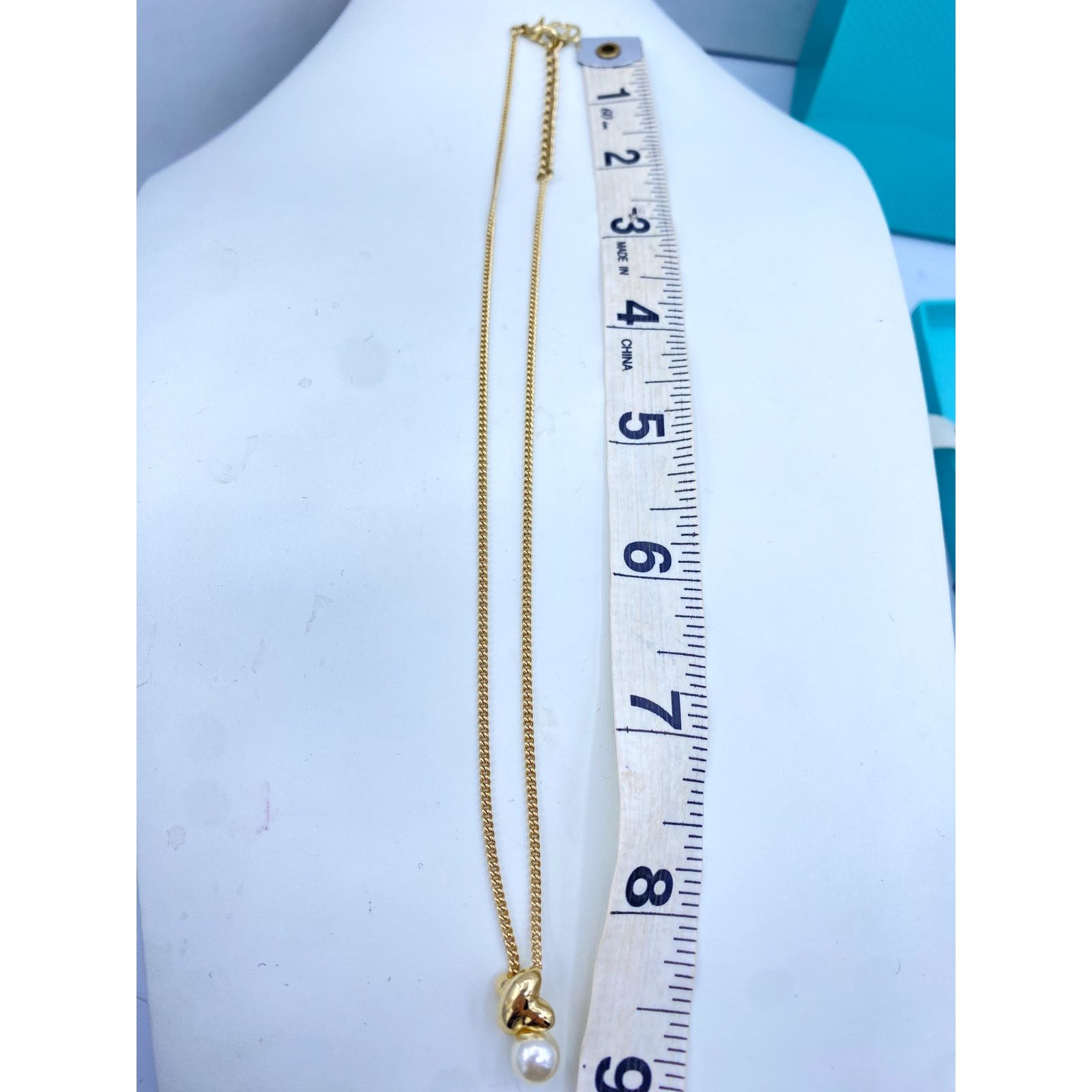 Christian Dior Monsieur Christian Dior Gold-Tone Necklace with Pearl Pendant Size ONE SIZE - 10 Thumbnail