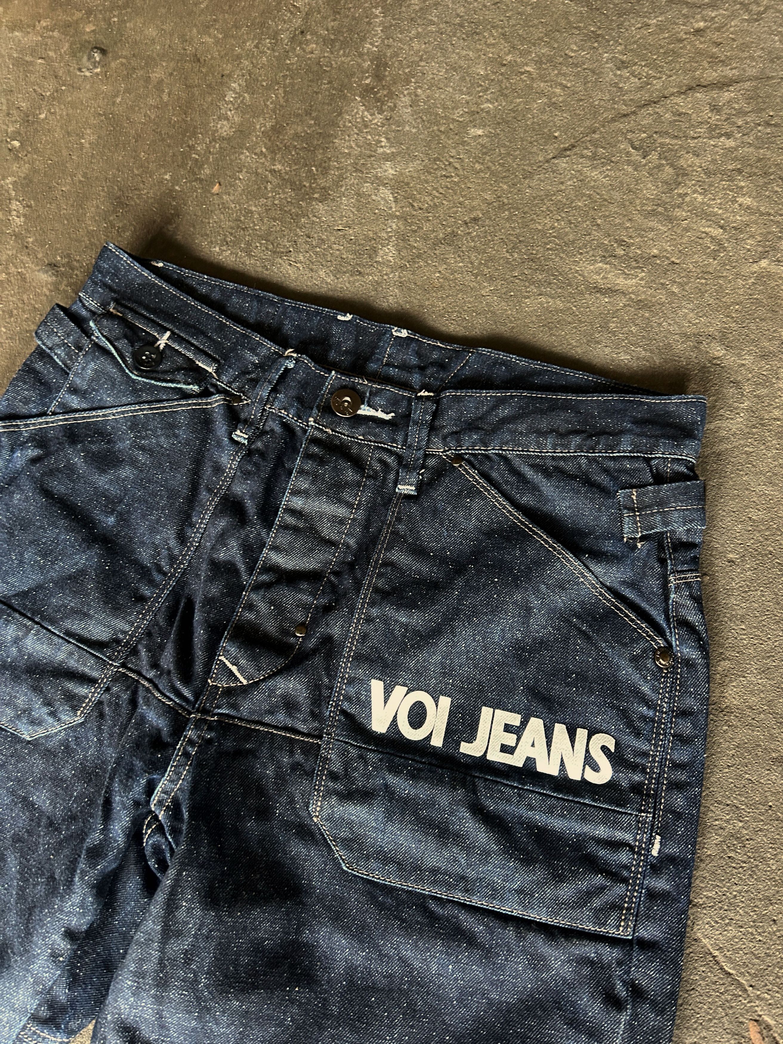 Vintage Balenciaga Rick Owens Style Washed Faded Distressed Jeans Size US 32 / EU 48 - 4 Thumbnail
