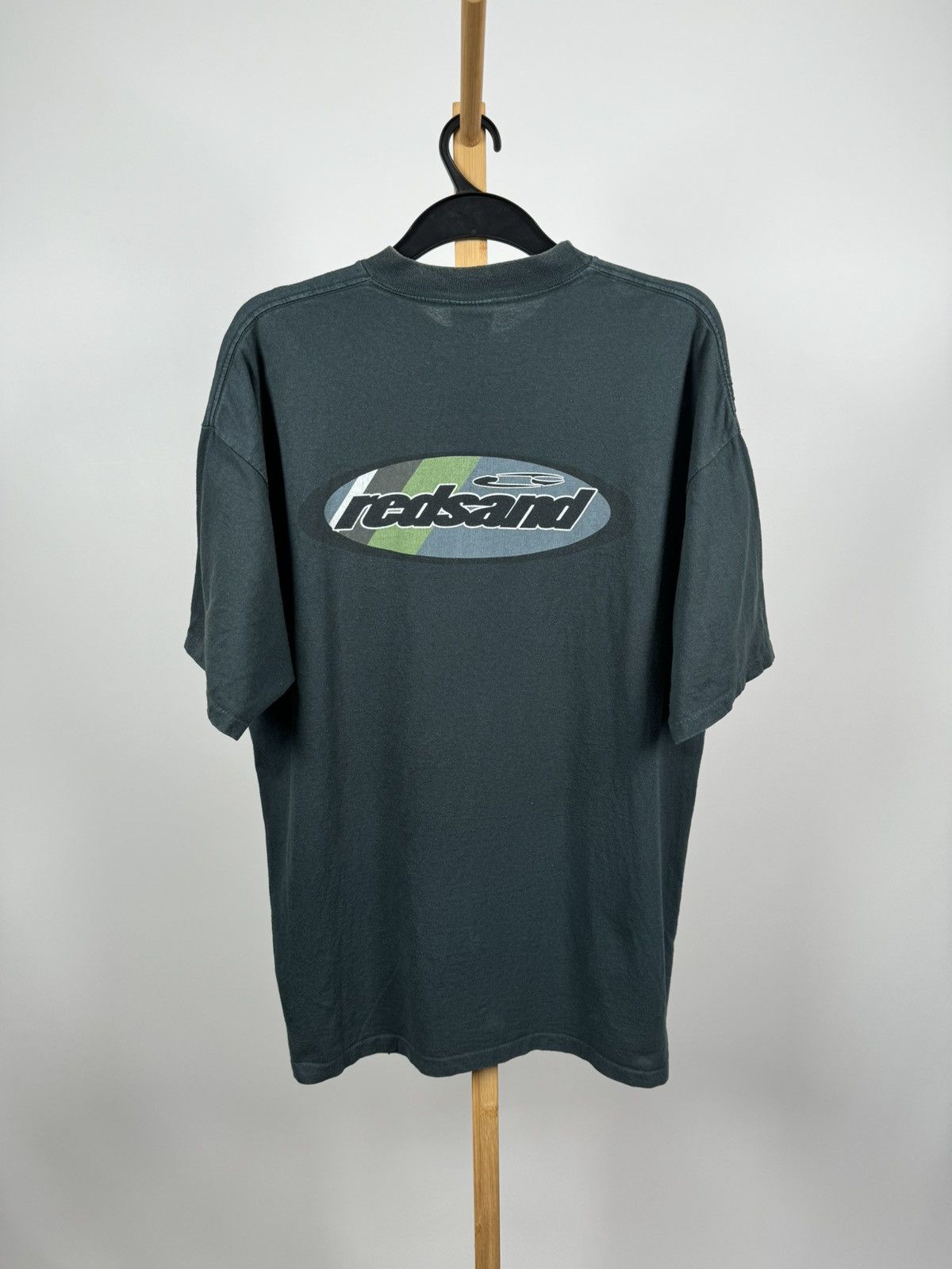 Vintage Rare Redsand vintage 90s black t-shirt XL Size US XL / EU 56 / 4 - 1 Thumbnail