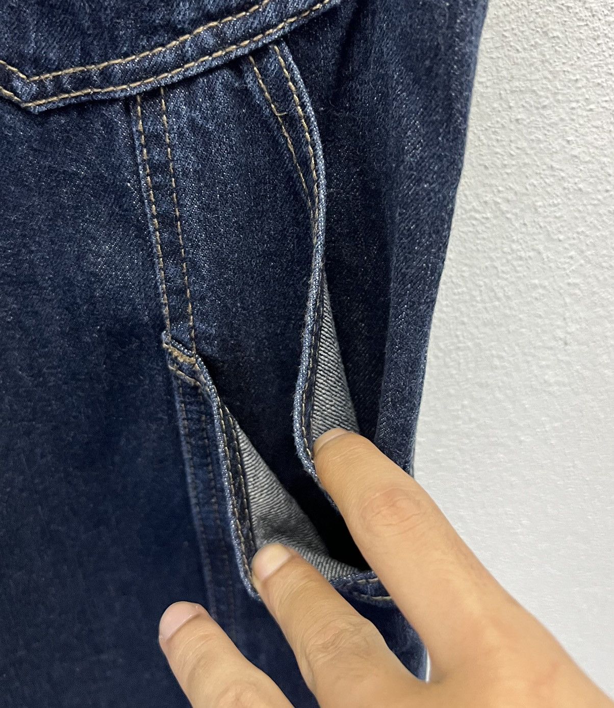 Japanese Brand × Vintage Vintage-Inspired Dark Denim Overalls – Pair Pair (Size M) Size US 35 - 14 Thumbnail