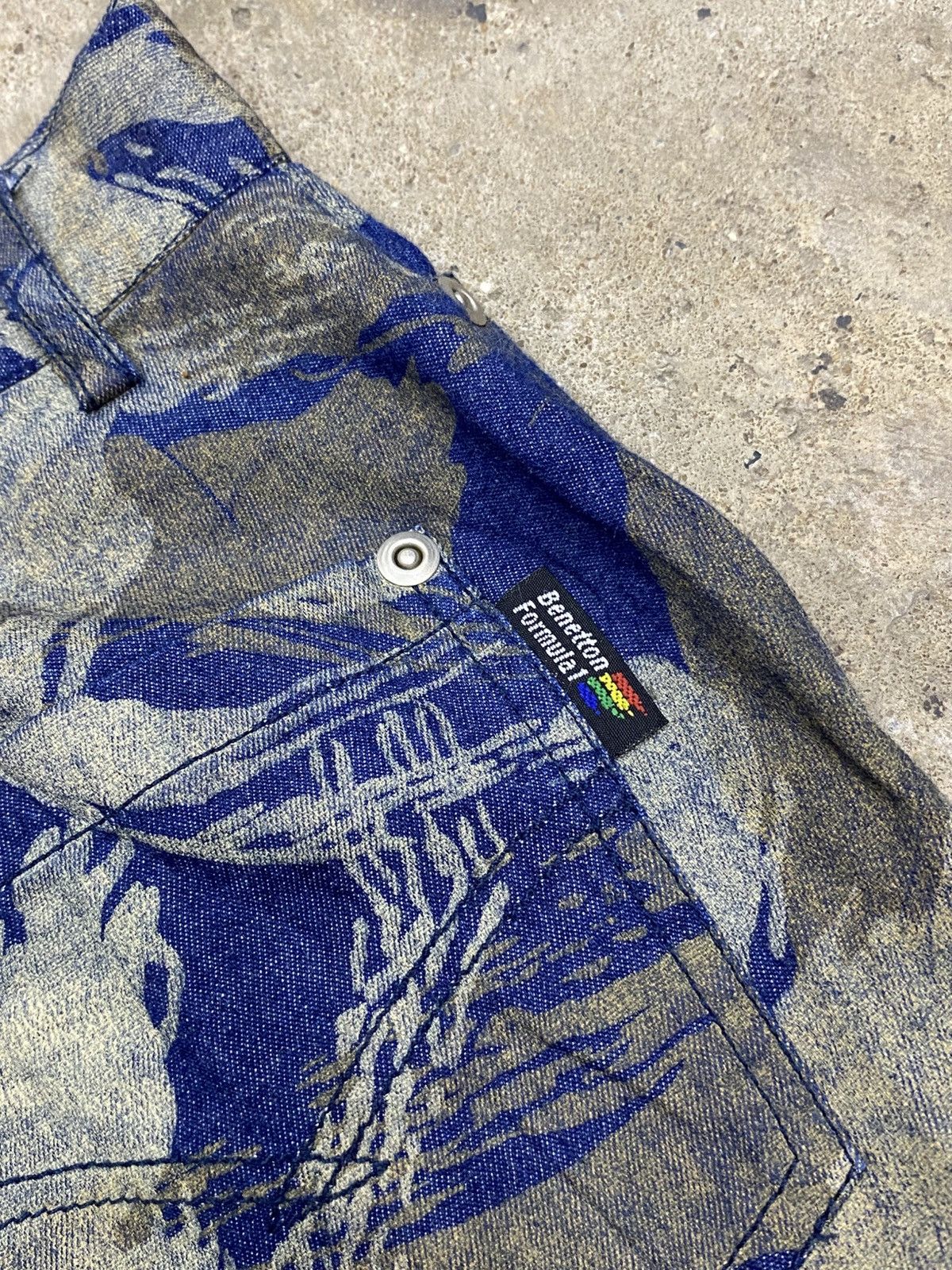 Benetton × Vintage cargo benetton formula pant Size US 29 - 6 Thumbnail