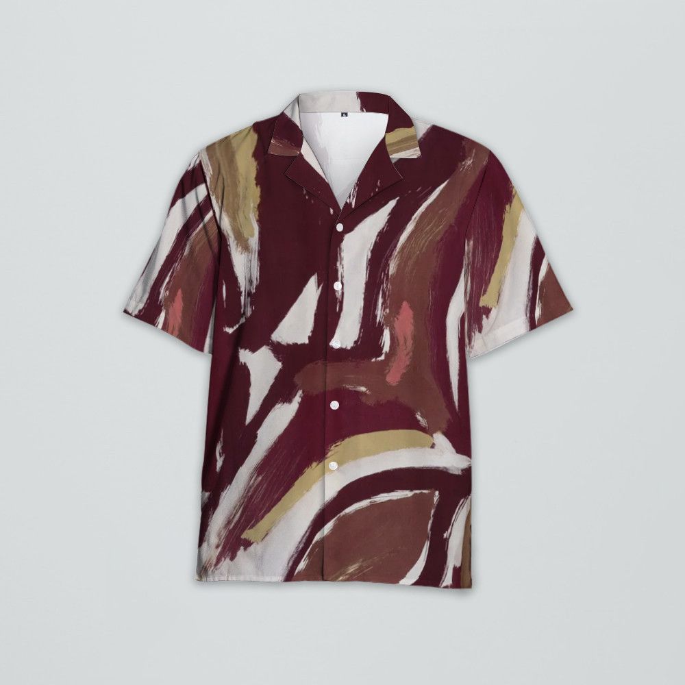 Designer Costumein Eric Shirt – Multicolor Purple Statement Piece Size US M / EU 48-50 / 2 - 1 Thumbnail