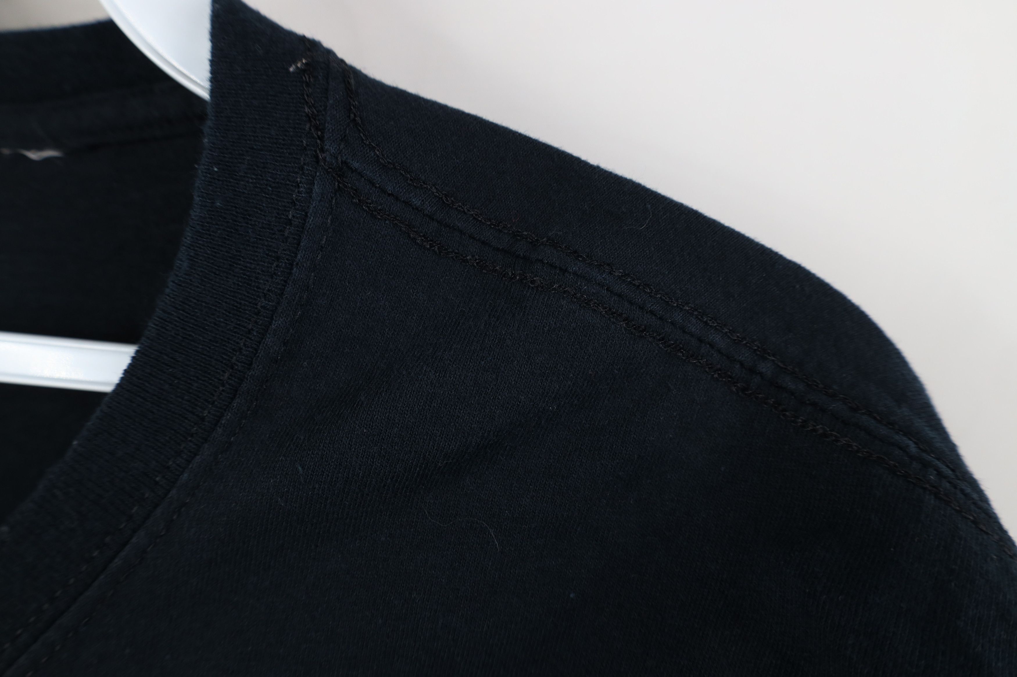 Vintage Vintage 90s Y2K Streetwear Short Sleeve T-Shirt Black Cotton Size US L / EU 52-54 / 3 - 4 Thumbnail