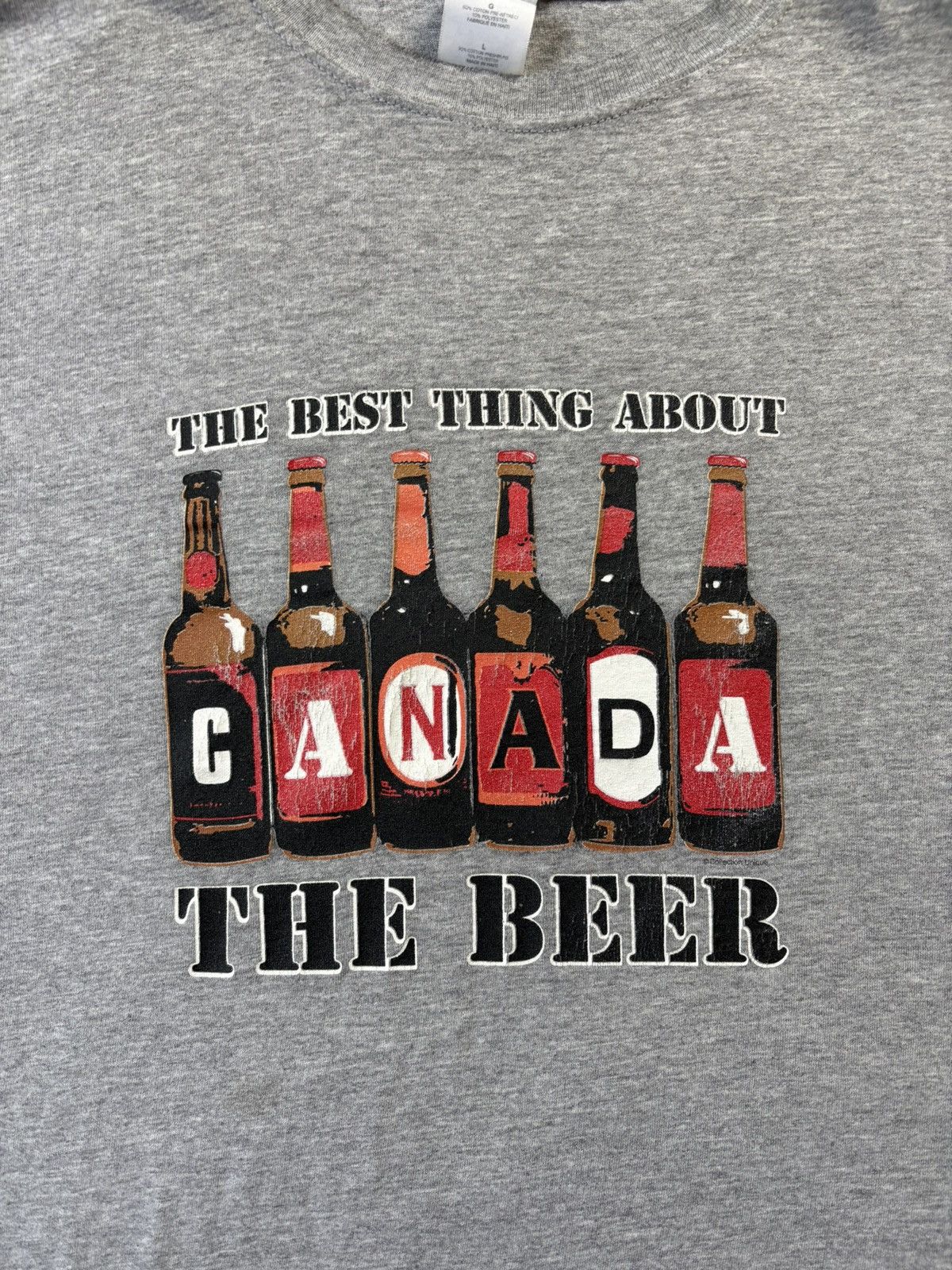Vintage Vintage Canada Beer T-shirt Large Size US L / EU 52-54 / 3 - 4 Thumbnail