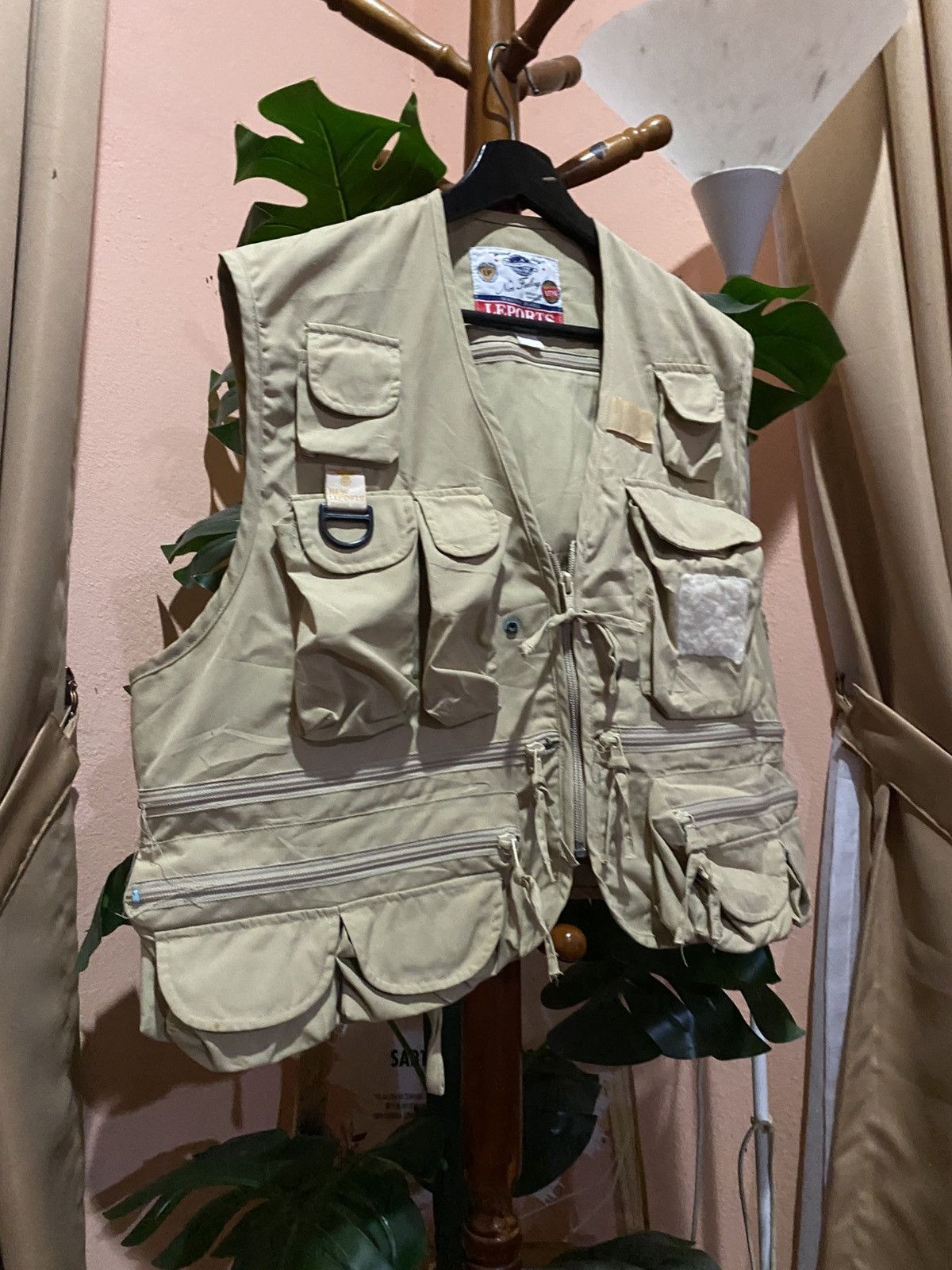 Vintage Vintage Leports Safari Fishing Utility Vest Multi-Pocket Size US L / EU 52-54 / 3 - 6 Thumbnail