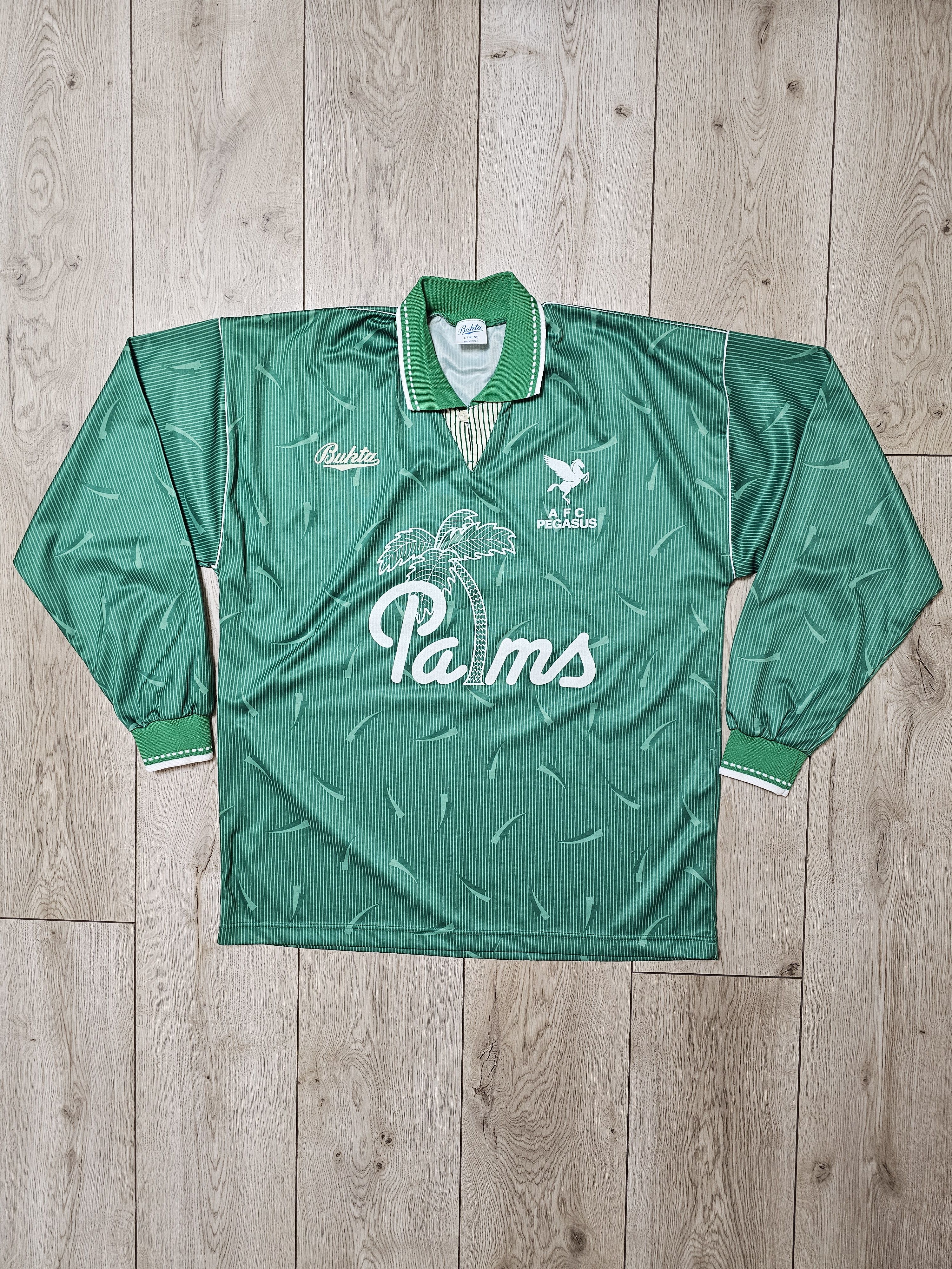 Vintage AFC PEGASUS VINTAGE 90s FOOTBALL SHIRT SOCCER JERSEY Size US L / EU 52-54 / 3 - 1 Thumbnail