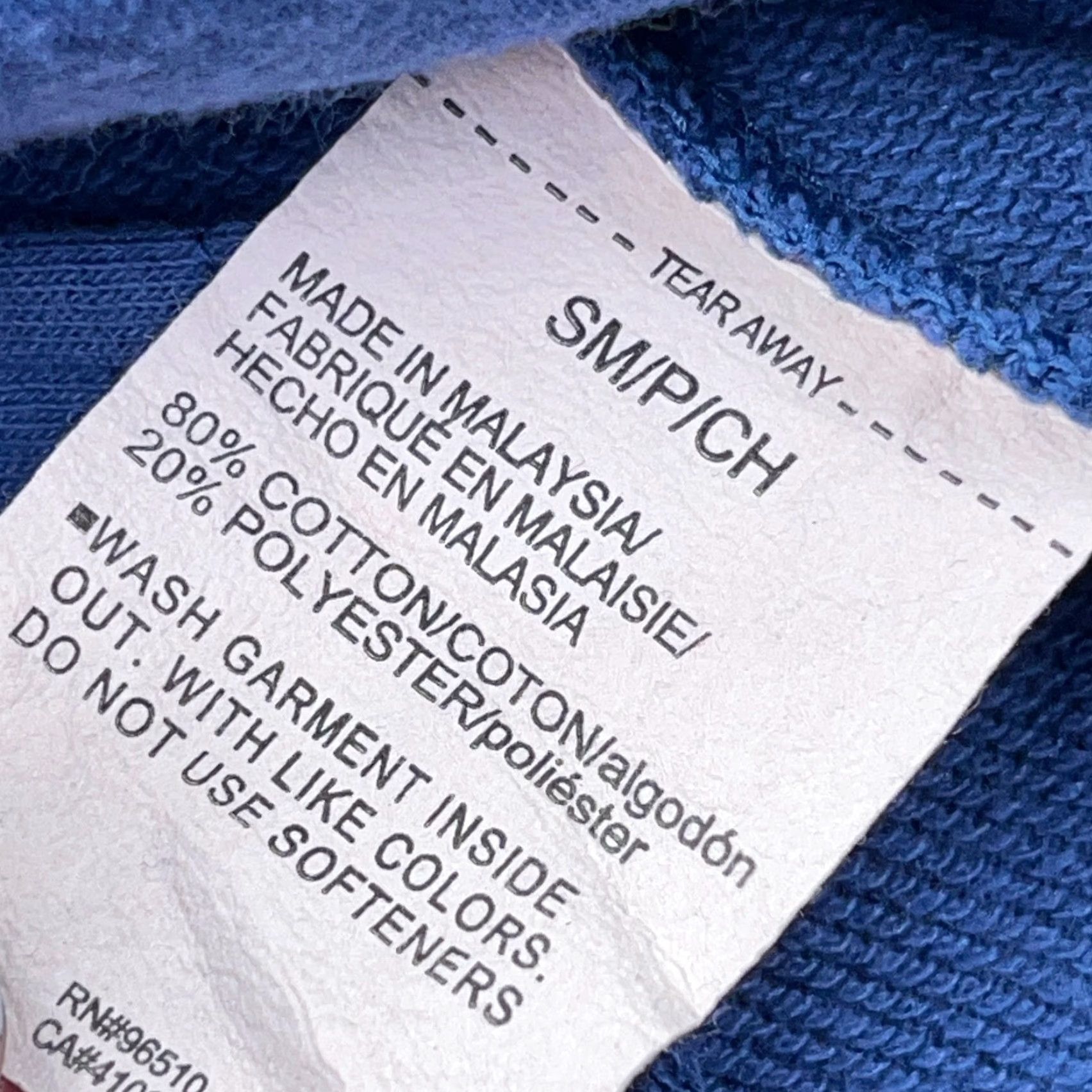 Under Armour VINTAGE Under Armour Project Rock Hoodie Men Small Blue Sweatshirt Respect Bull Gym Size US S / EU 44-46 / 1 - 5 Thumbnail