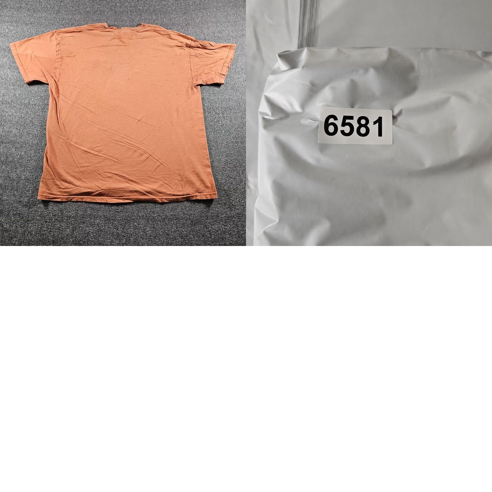 Logo 7 Corvette Shirt Mens XL Orange Logo Embroidered Tee Racing Cars Distressed Size US XL / EU 56 / 4 - 8 Thumbnail