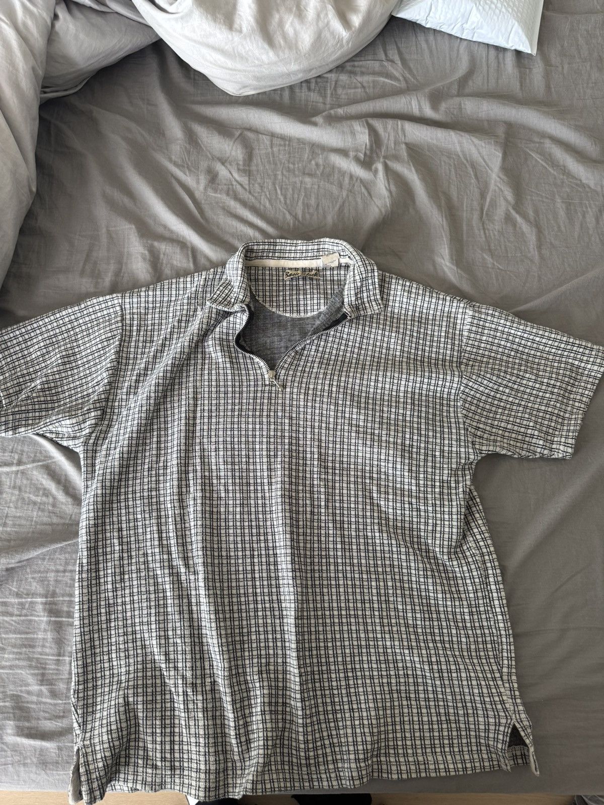 Other Basic Stock Waffle-Knit Polo Shirt Size US L / EU 52-54 / 3 - 1 Thumbnail