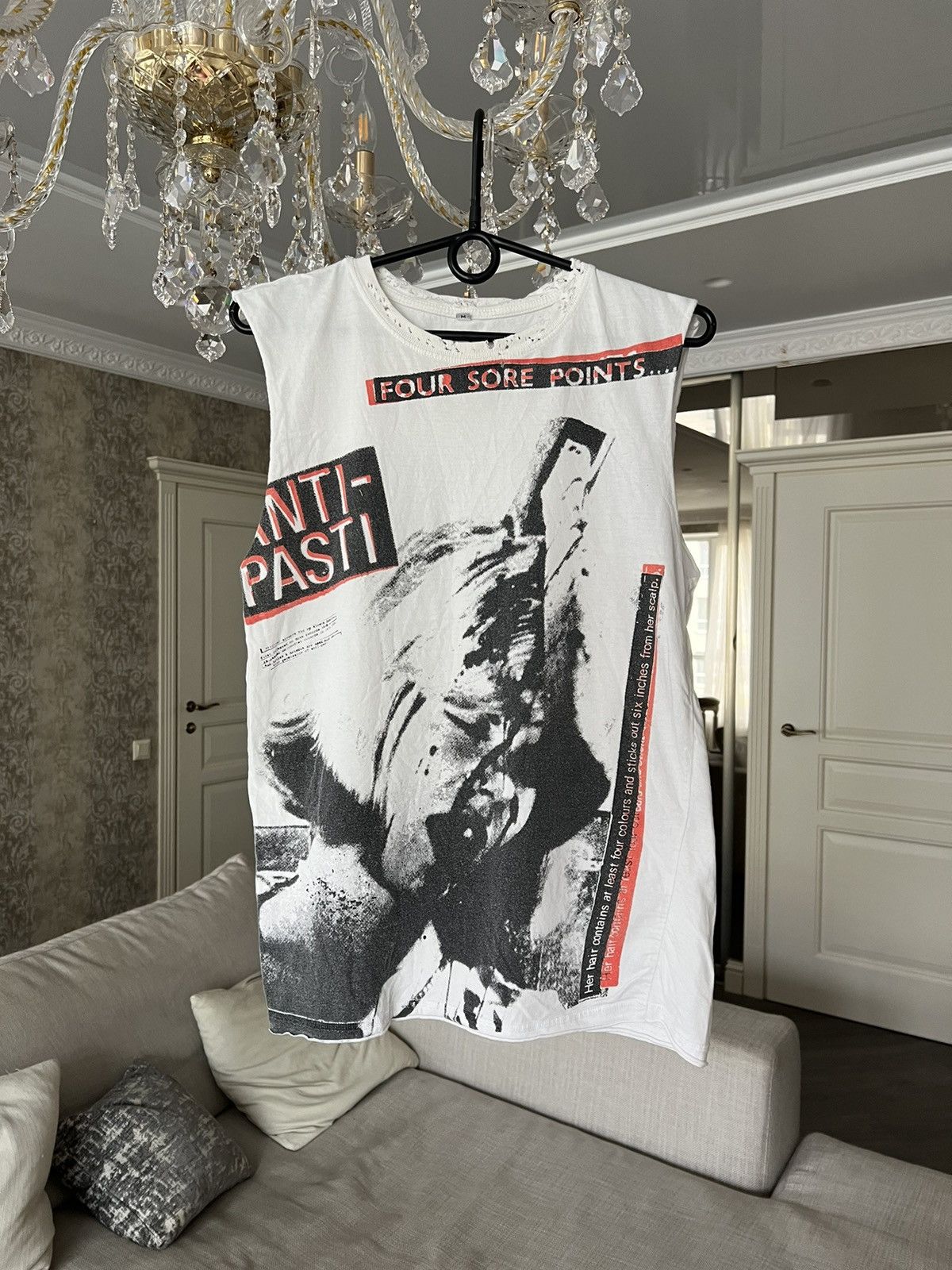 Band Tees × Vintage Vintage 💥 Anti-Pasti Band Tee Rock Size US M / EU 48-50 / 2 - 1 Thumbnail