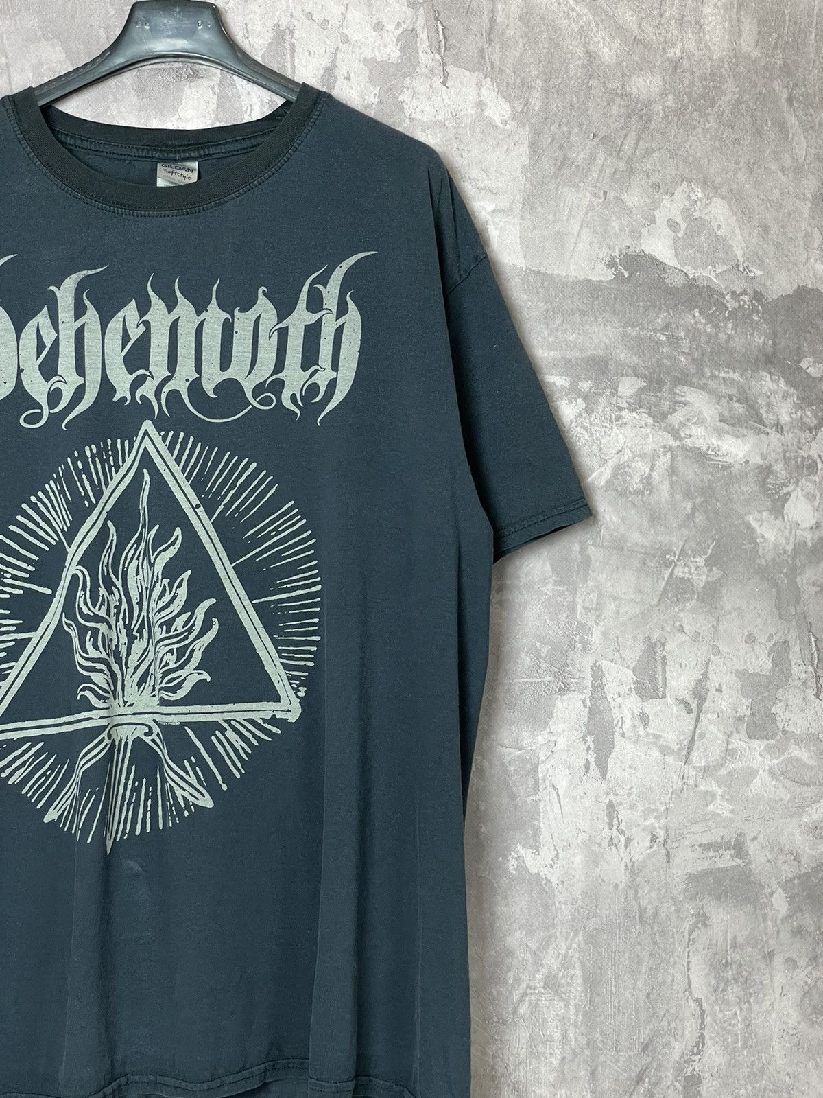 Band Tees × Vintage 90s behemoth full graphic metal band tour black T-shirt Size US XL / EU 56 / 4 - 5 Thumbnail