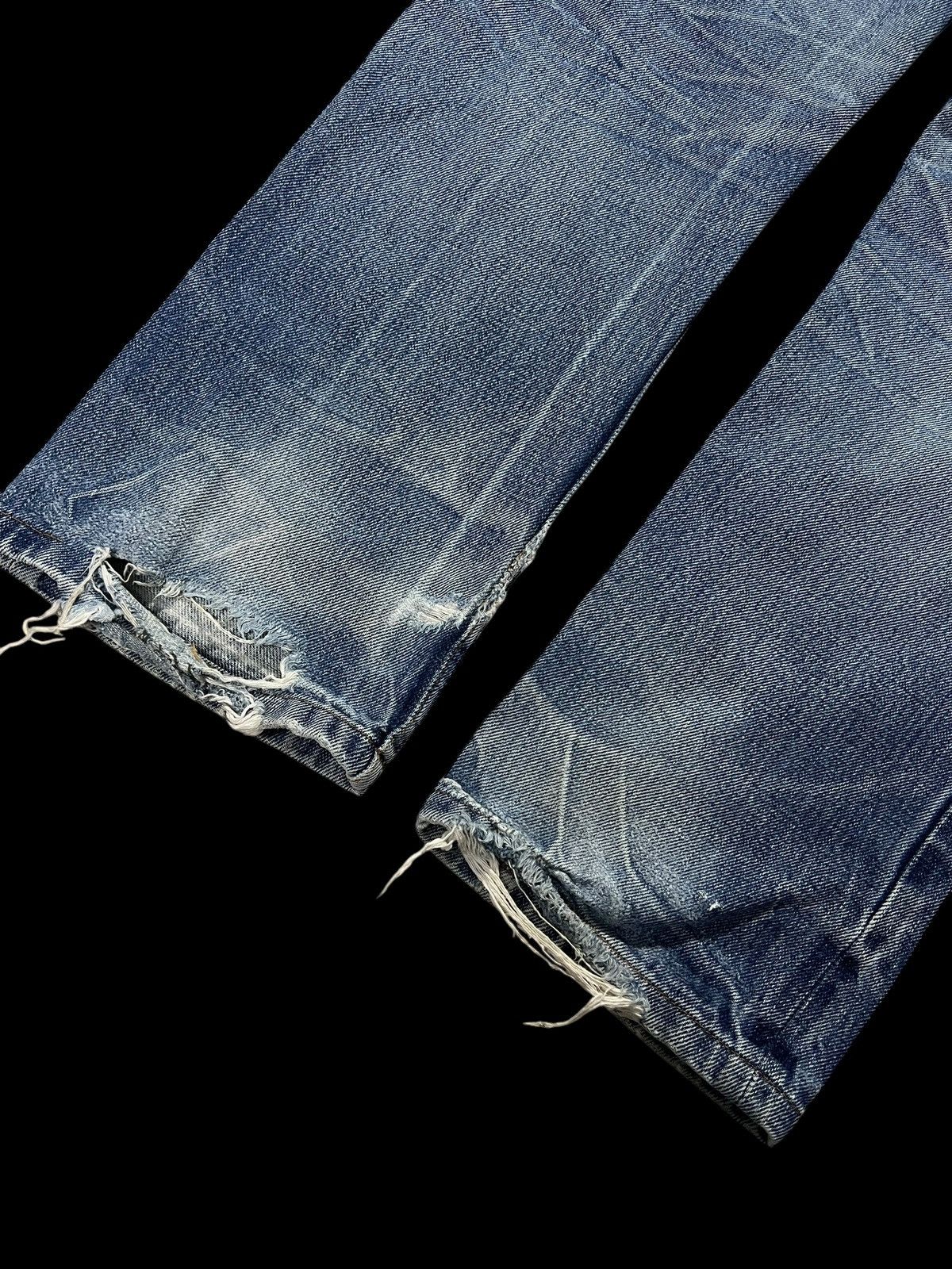 A.P.C. × If Six Was Nine 💥Selvedge Rare💥Vintage A.P.C Distress Washed Selvedge Jeans Size US 28 / EU 44 - 9 Thumbnail