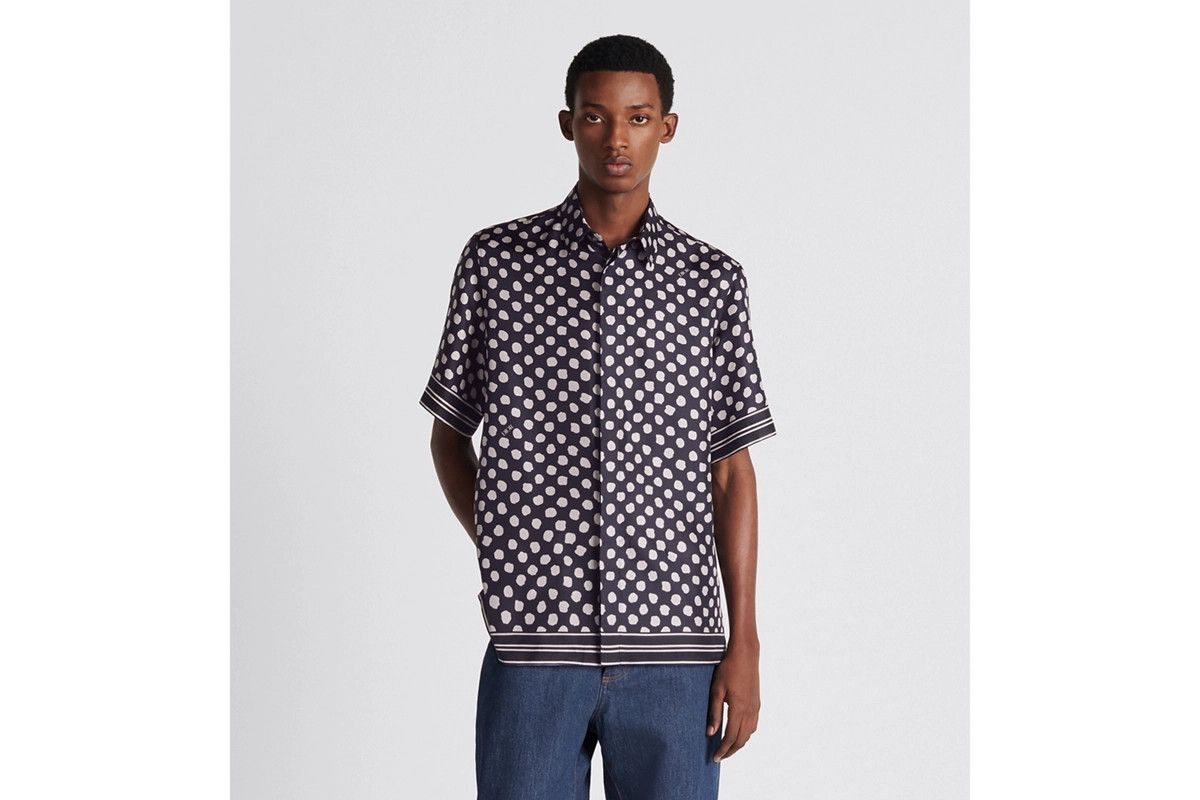 Dior o1bcso1str1124 Short-Sleeved Shirt in Gery Size US M / EU 48-50 / 2 - 4 Thumbnail