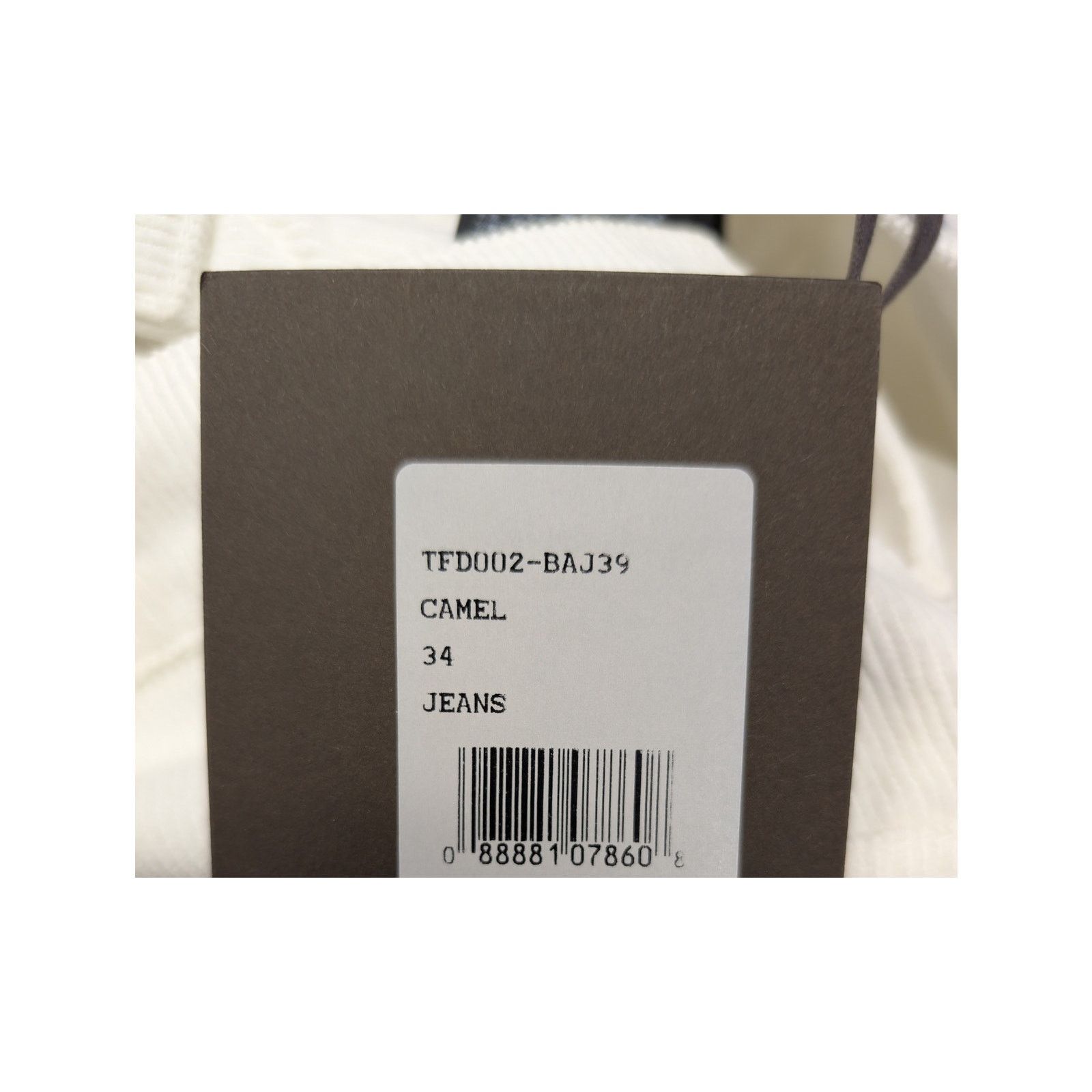 Tom Ford o1rshd1 Straight Fit Denim Jeans in White Size US 34 / EU 50 - 23 Thumbnail
