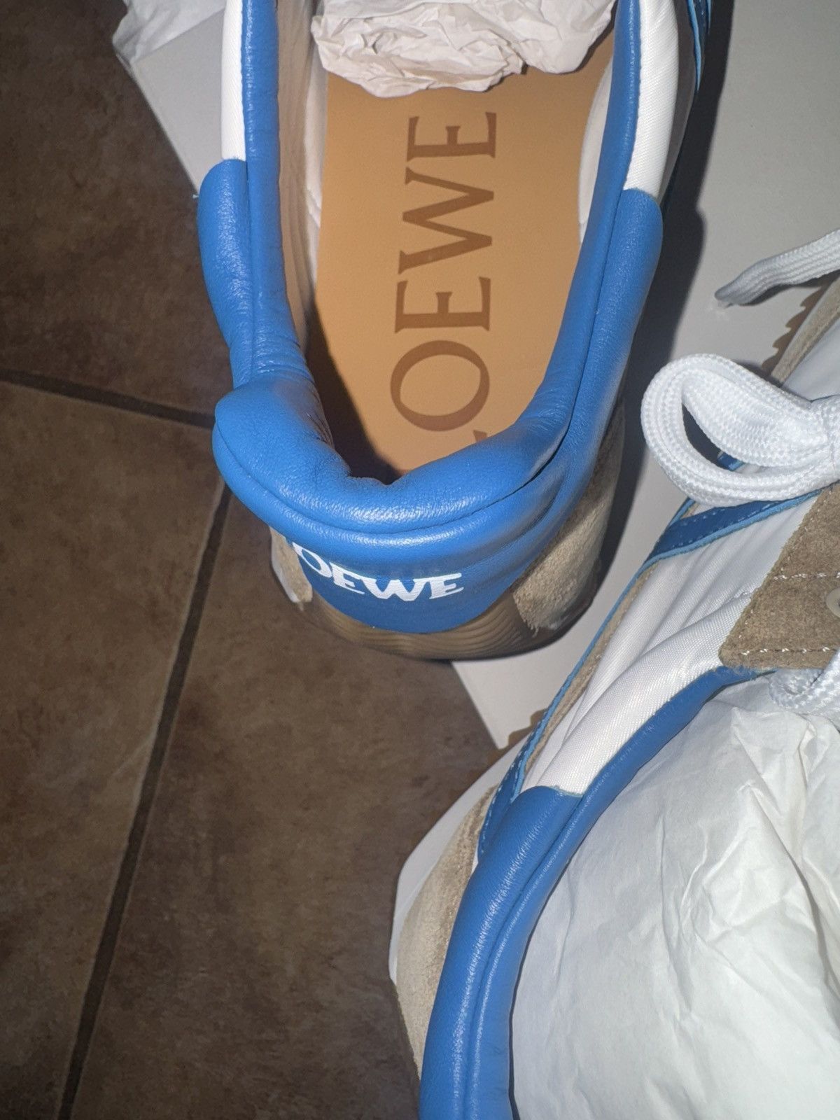 Loewe Loewe Nylon And Suede Flow Runner 2.0 Sneaker Size US 9 / EU 42 - 10 Thumbnail