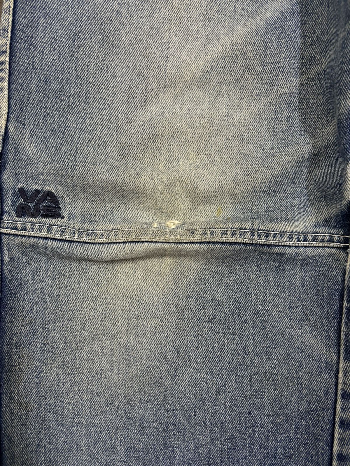 Vans Vintage Y2K Vans Double Knee Style Baggy Distressed Jeans Size US 30 / EU 46 - 6 Thumbnail