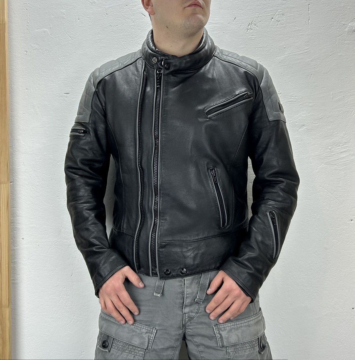 Other IXS Racing Leather Jacket size M - L Black Size US L / EU 52-54 / 3 - 2 Thumbnail