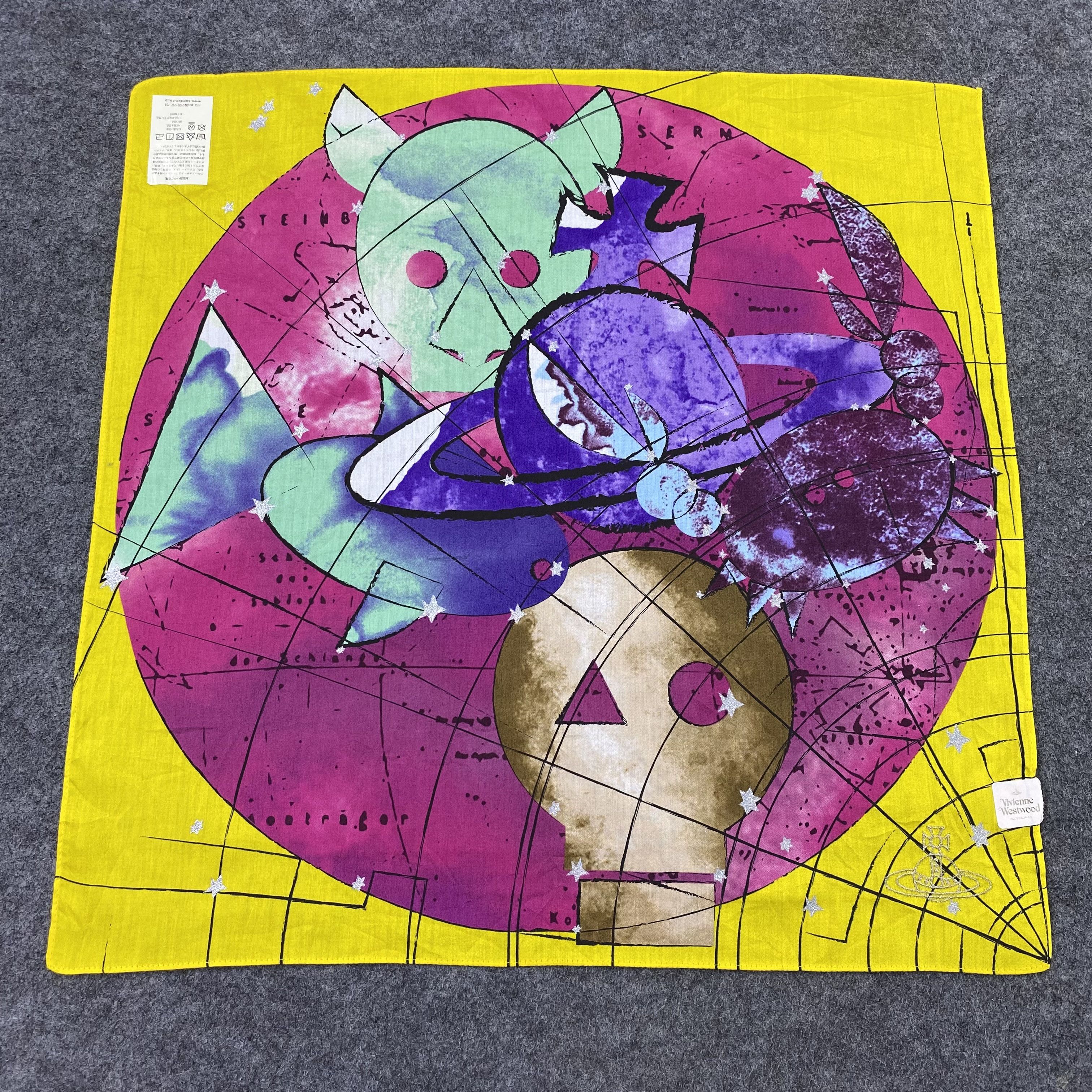 Vivienne Westwood Vivienne Westwood Handkerchief Neckerchief Bandana-B1581 Size ONE SIZE - 3 Thumbnail