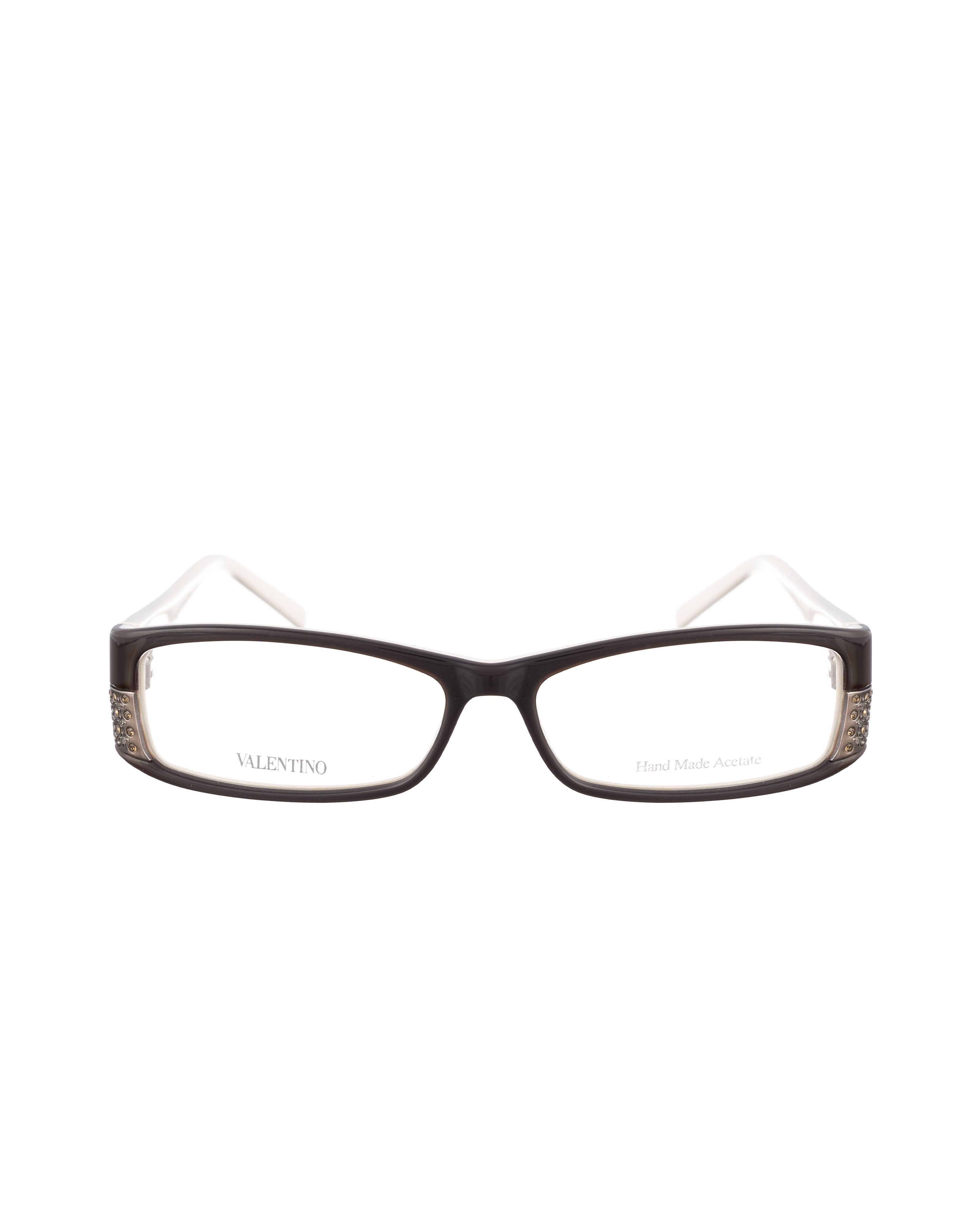 Valentino Valentino '00s Black&White Glasses with Rhinestones Size ONE SIZE - 2 Thumbnail