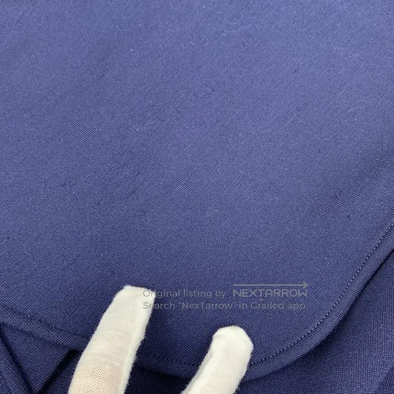 Saint Laurent Paris Saint Laurent Paris Navy Blue Logo Embroidered Wool Lapel Size US M / EU 48-50 / 2 - 9 Thumbnail